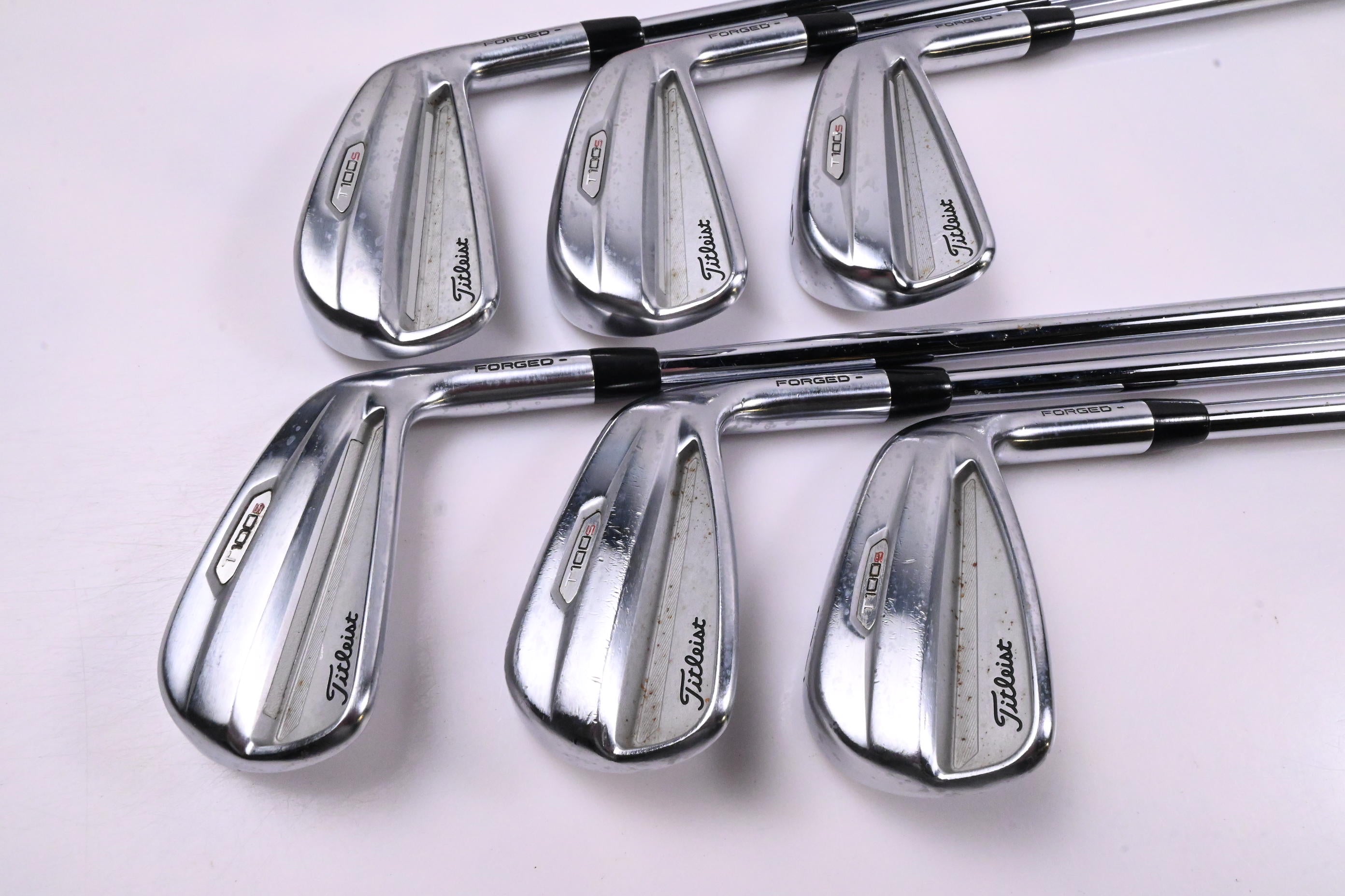 Titleist T100.S 2021 Irons / 4-9i / Stiff Flex Project X LZ 120 Shafts