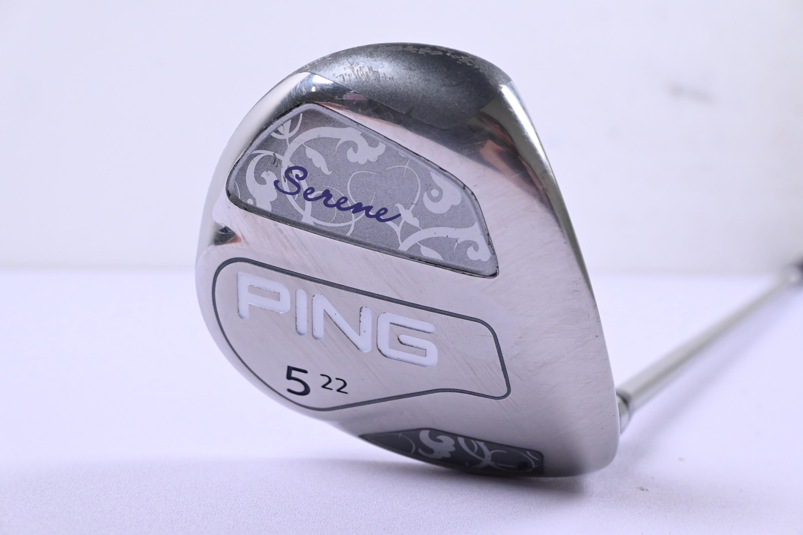 Ladies Ping Serene #5 Wood / 22 Degree / Ladies Flex Ping ULT 210 Shaft