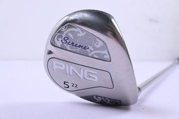 Ladies Ping Serene #5 Wood / 22 Degree / Ladies Flex Ping ULT 210 Shaft