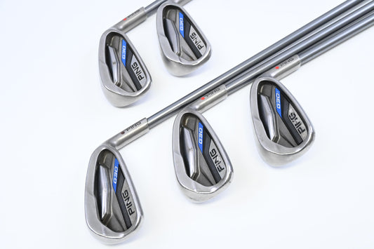 Ping G30 Irons / 5-9 / Red Dot / Senior Flex Ping TFC 419 Shafts
