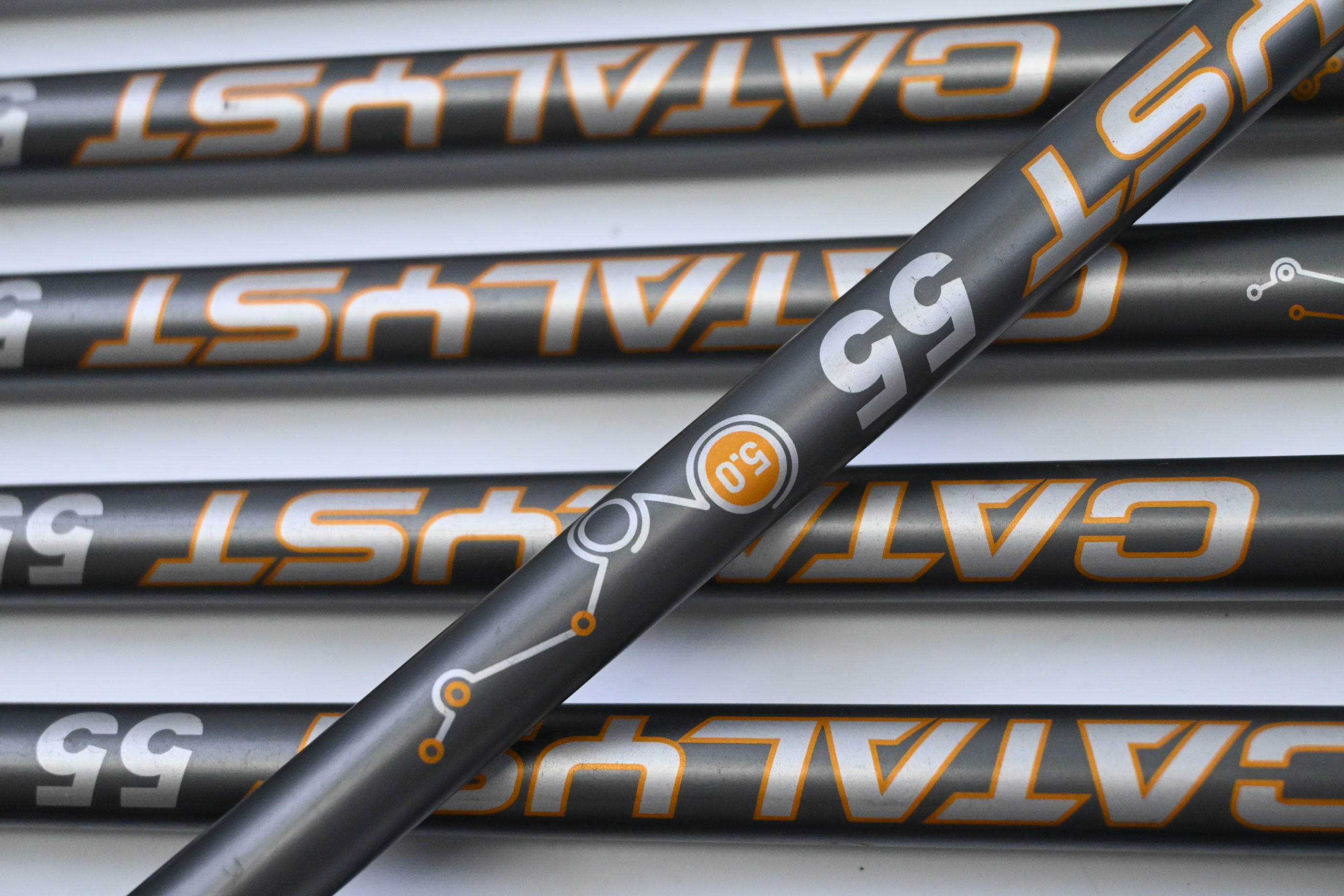 Callaway Mavrik Irons / 5-PW+AW / Senior Flex Project X Catalyst 55 Shaft