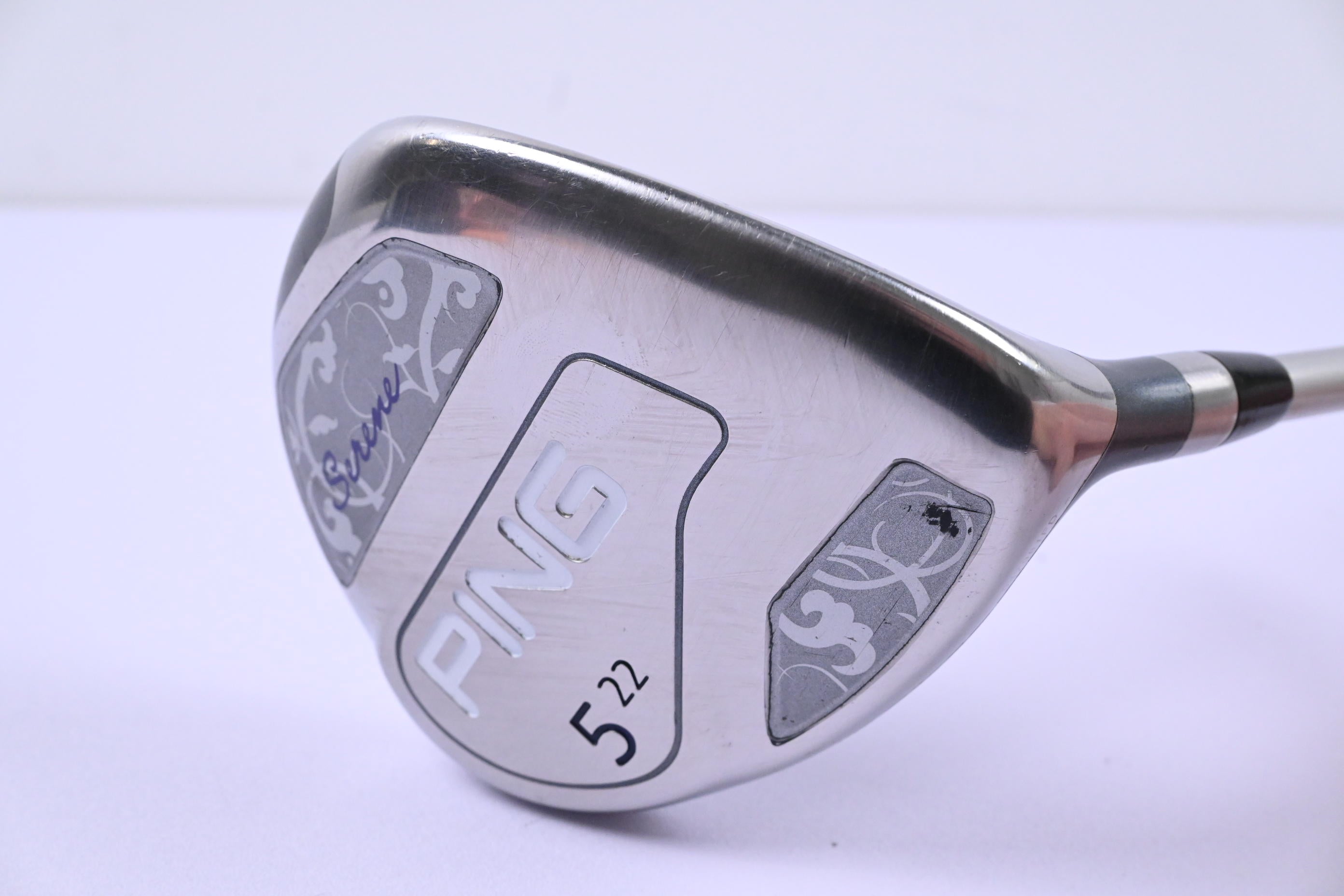 Ladies Ping Serene #5 Wood / 22 Degree / Ladies Flex Ping ULT 210 Shaft