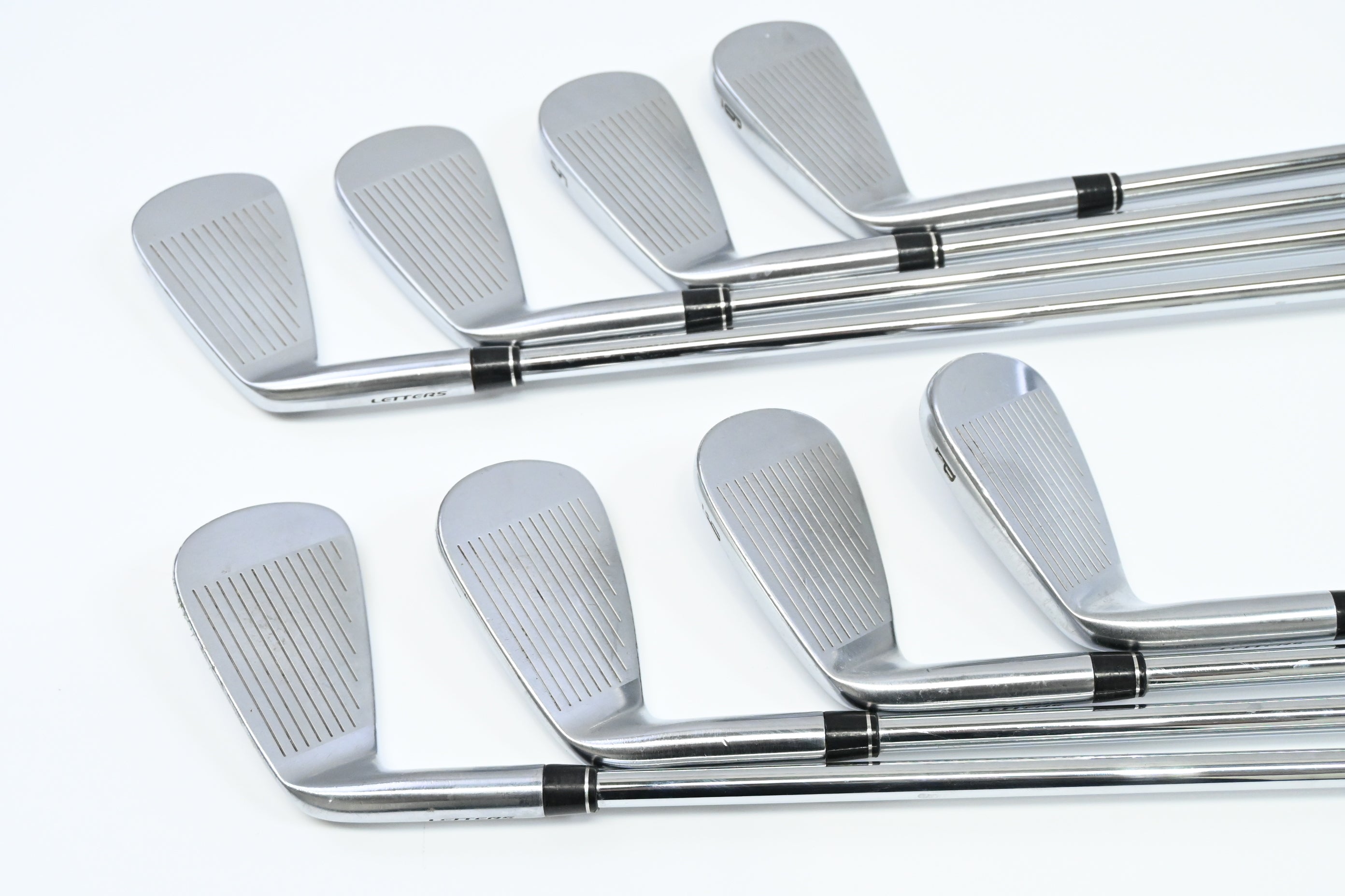 John Letters MM Forged Prototype Irons / 3-PW / Stiff Flex FCM Rifle Shafts