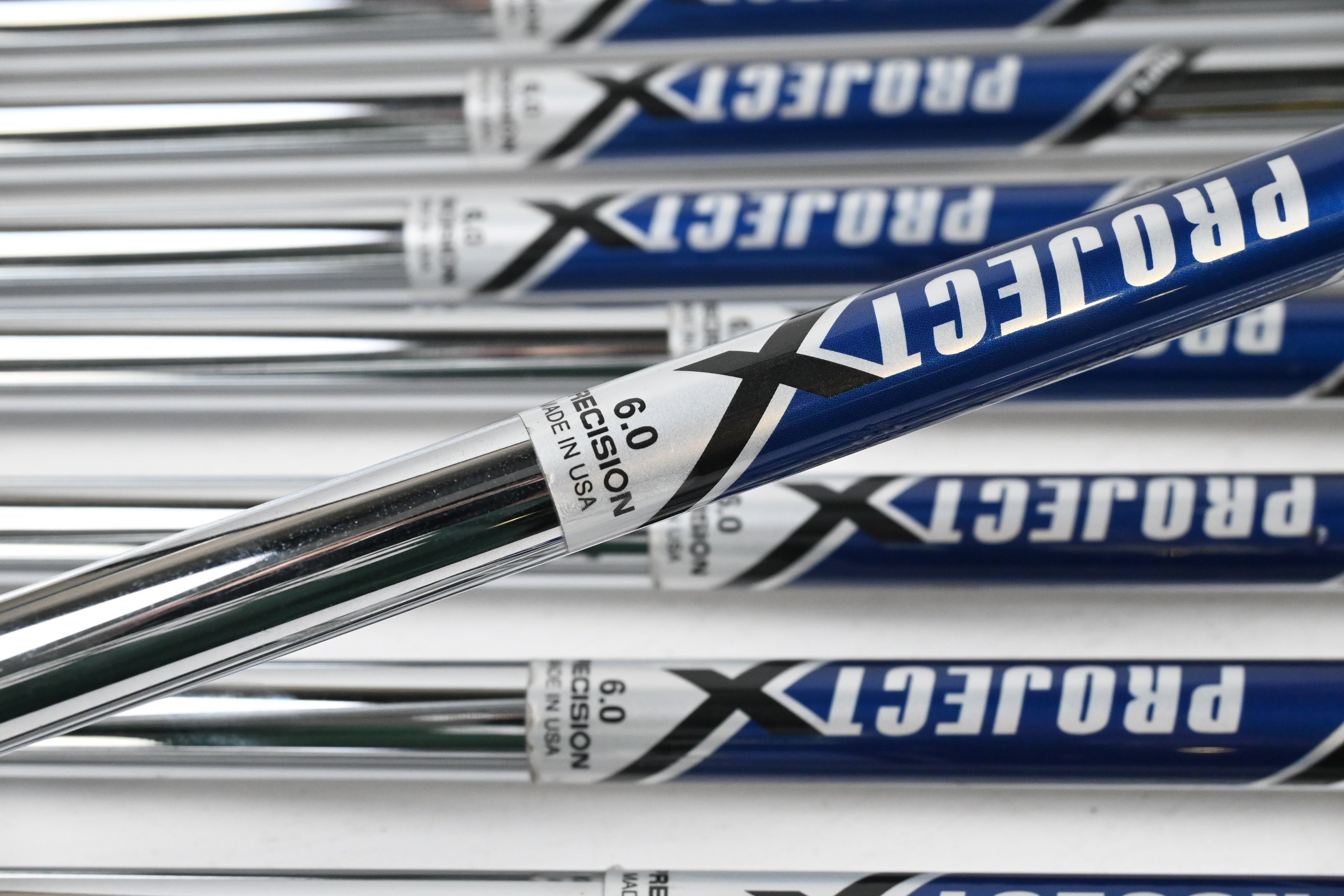 Callaway Elyte X Irons / 4-PW+AW+GW / Stiff Flex Project X Precision Shafts