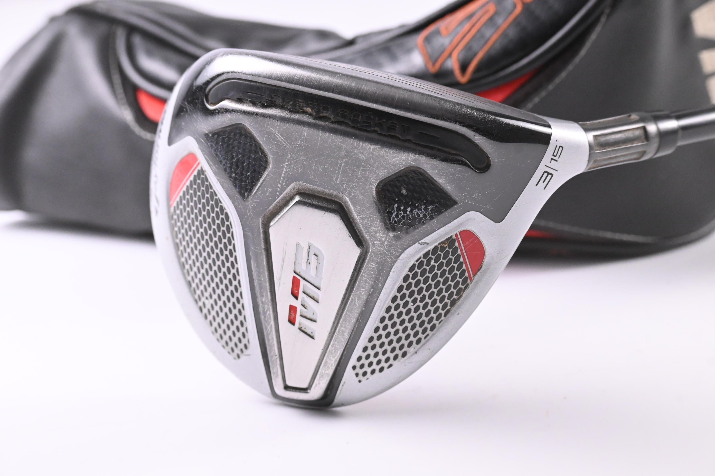 Taylormade M6 #3 Wood / 15 Degree / Regular Flex Atmos Red 5 Shaft