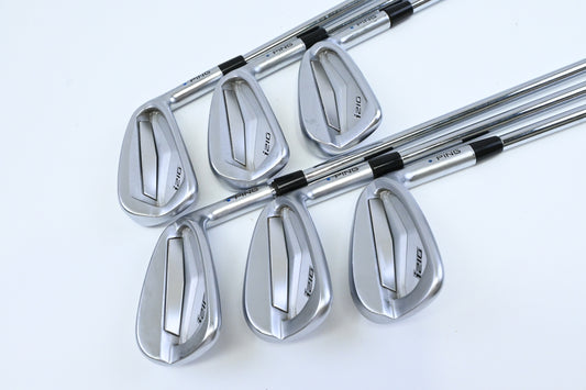 Ping i210 Irons / 5-PW / Blue Dot / Regular Flex Ping AWT 2.0 Shafts