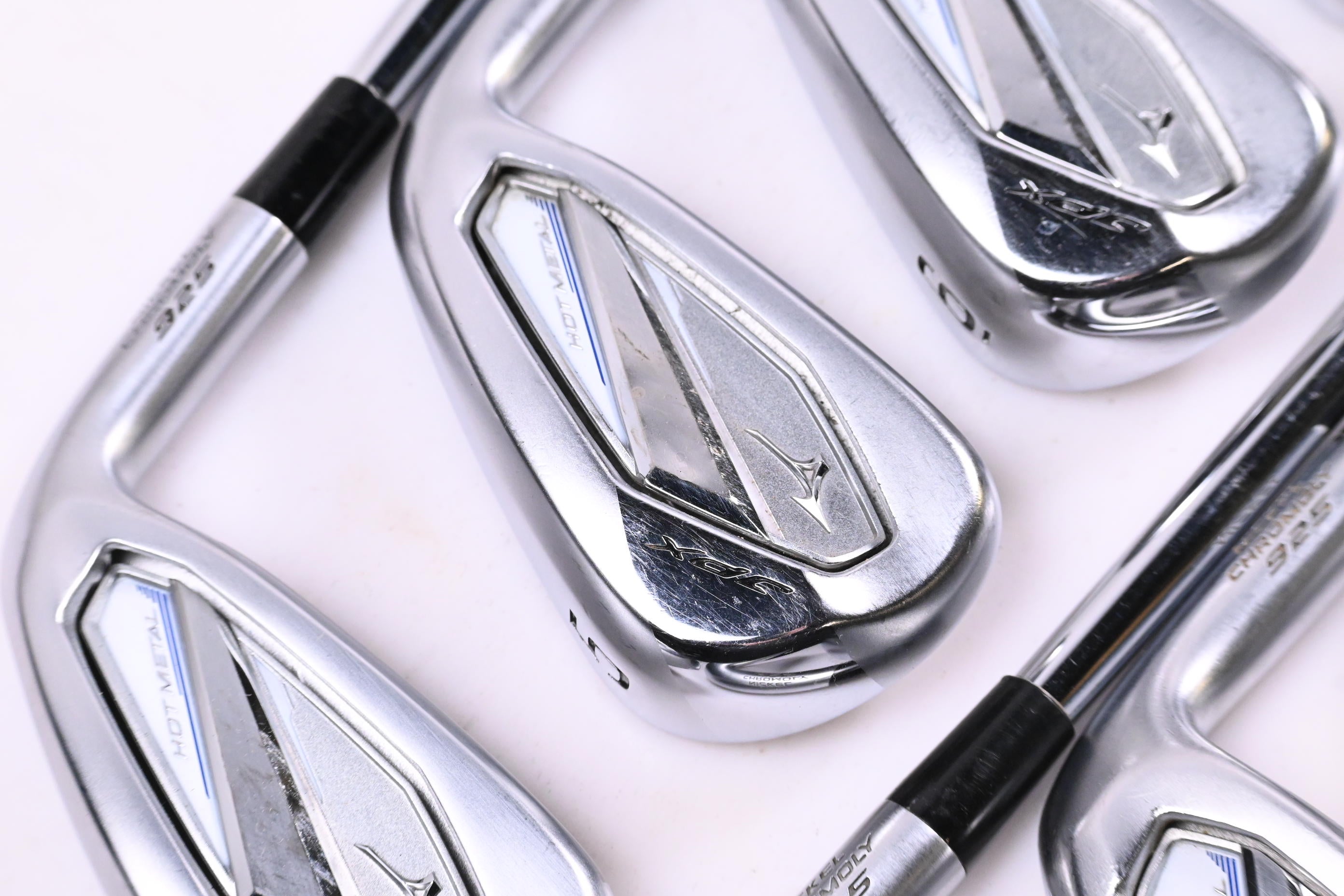 Mizuno JPX 925 Hot Metal Irons / 4-PW+AW / Regular Flex KBS Tour Lite Shafts