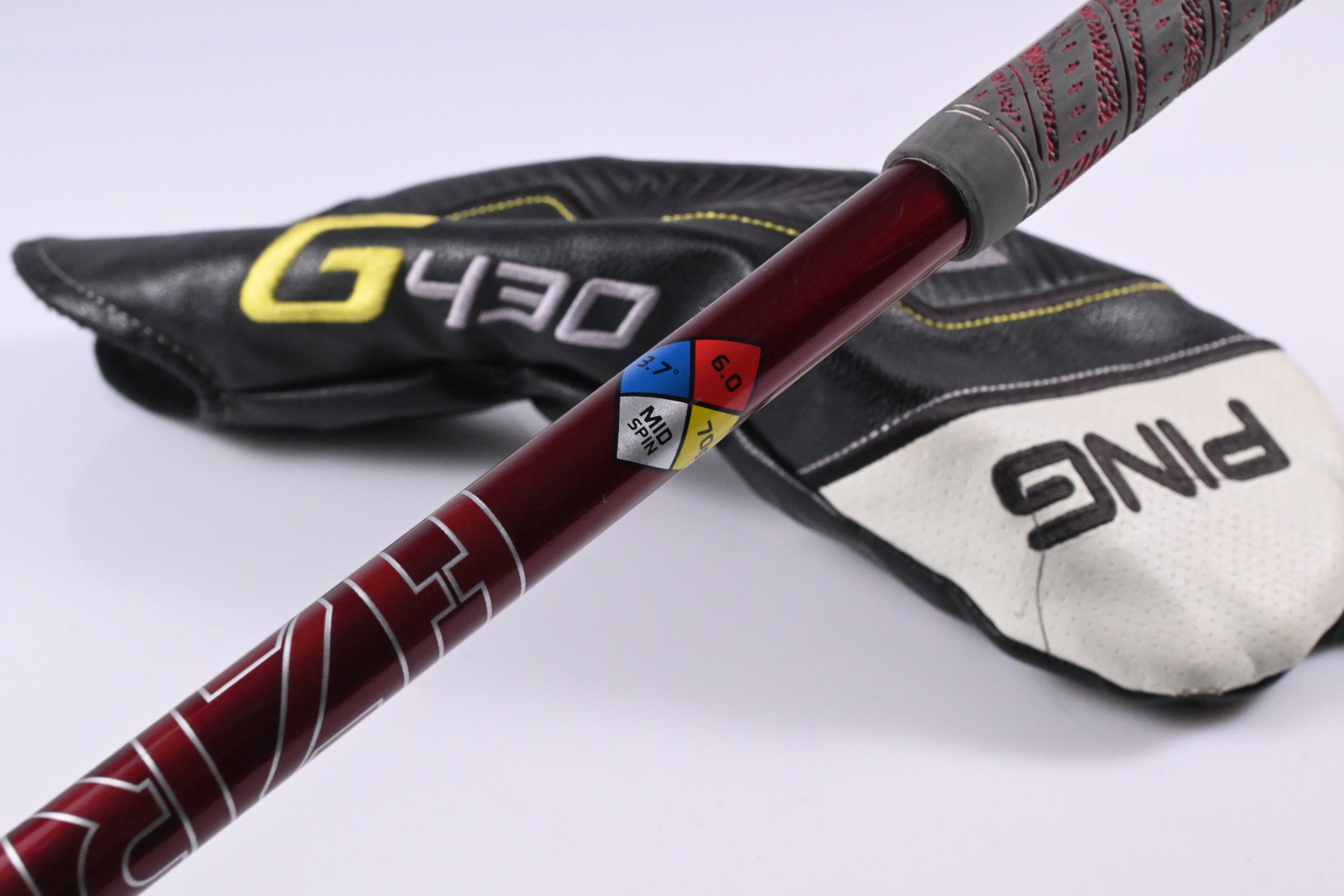 Ping G430 Max #3 Wood / 15 Degree / Stiff Flex Hzrdus Smoke RDX Red 70 Shaft