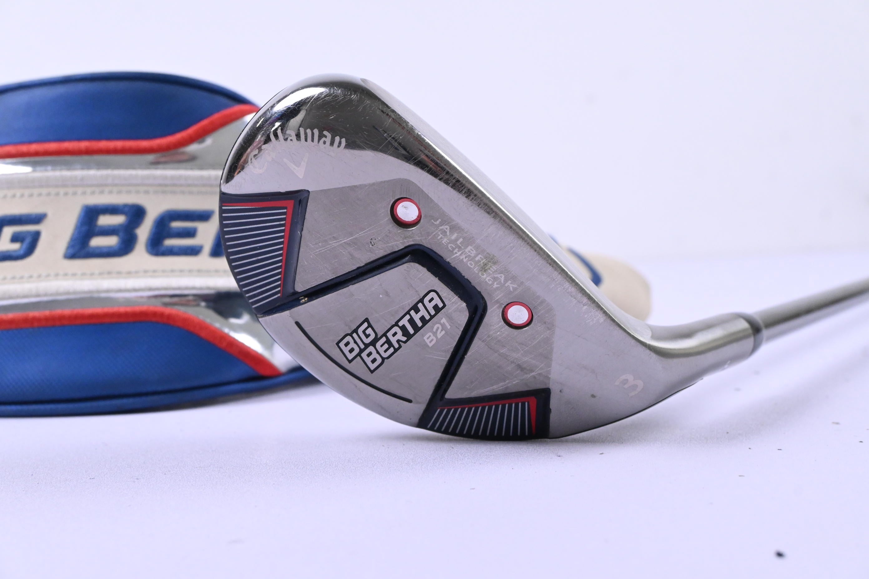 Callaway Big Bertha B21 #3 Hybrid / 19 Degree / Senior Flex Callaway RCH 65