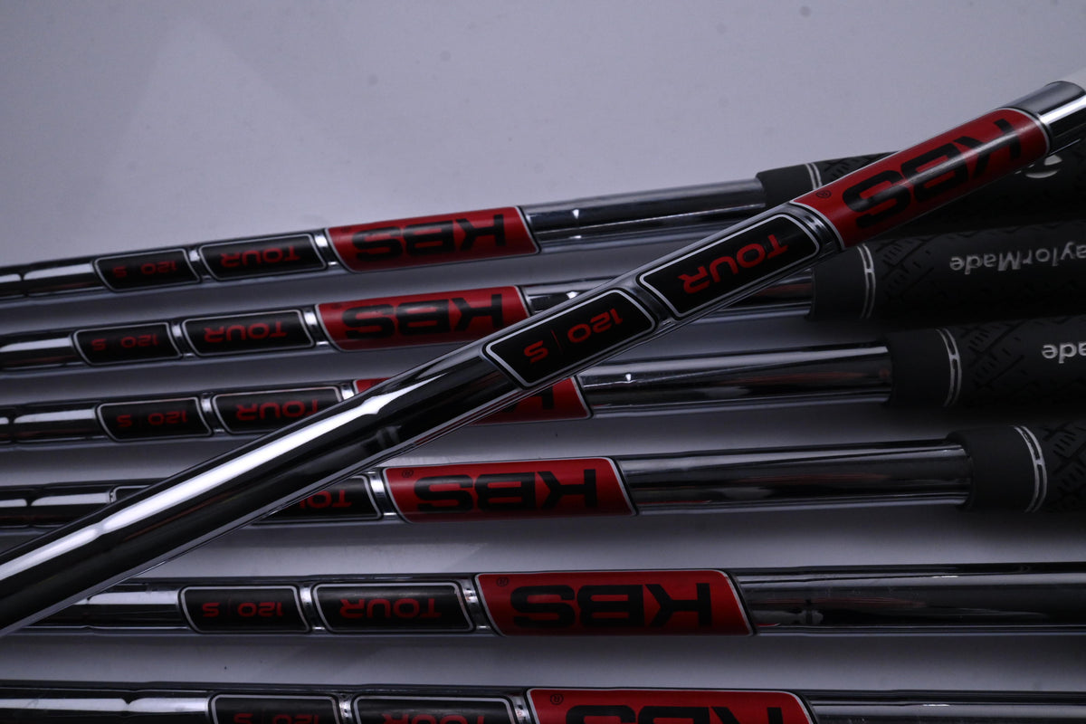 Taylormade P7MB 2023 Irons / 4-PW / Stiff Flex KBS Tour 120 Shafts