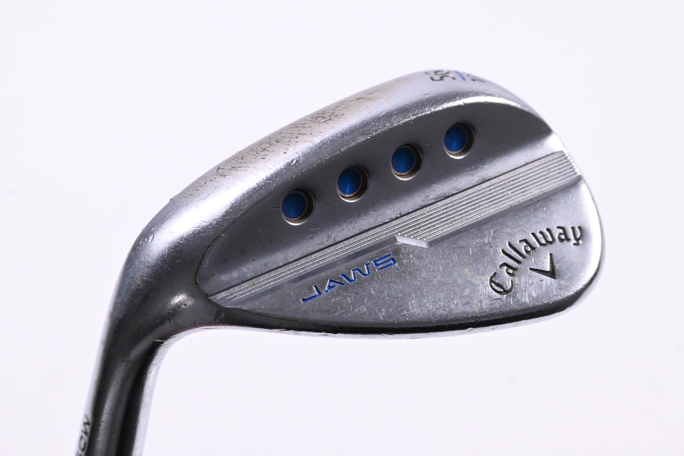 Left Hand Callaway Jaws MD5 Sand Wedge / 56 Degree / Stiff Flex Dynamic Gold 115