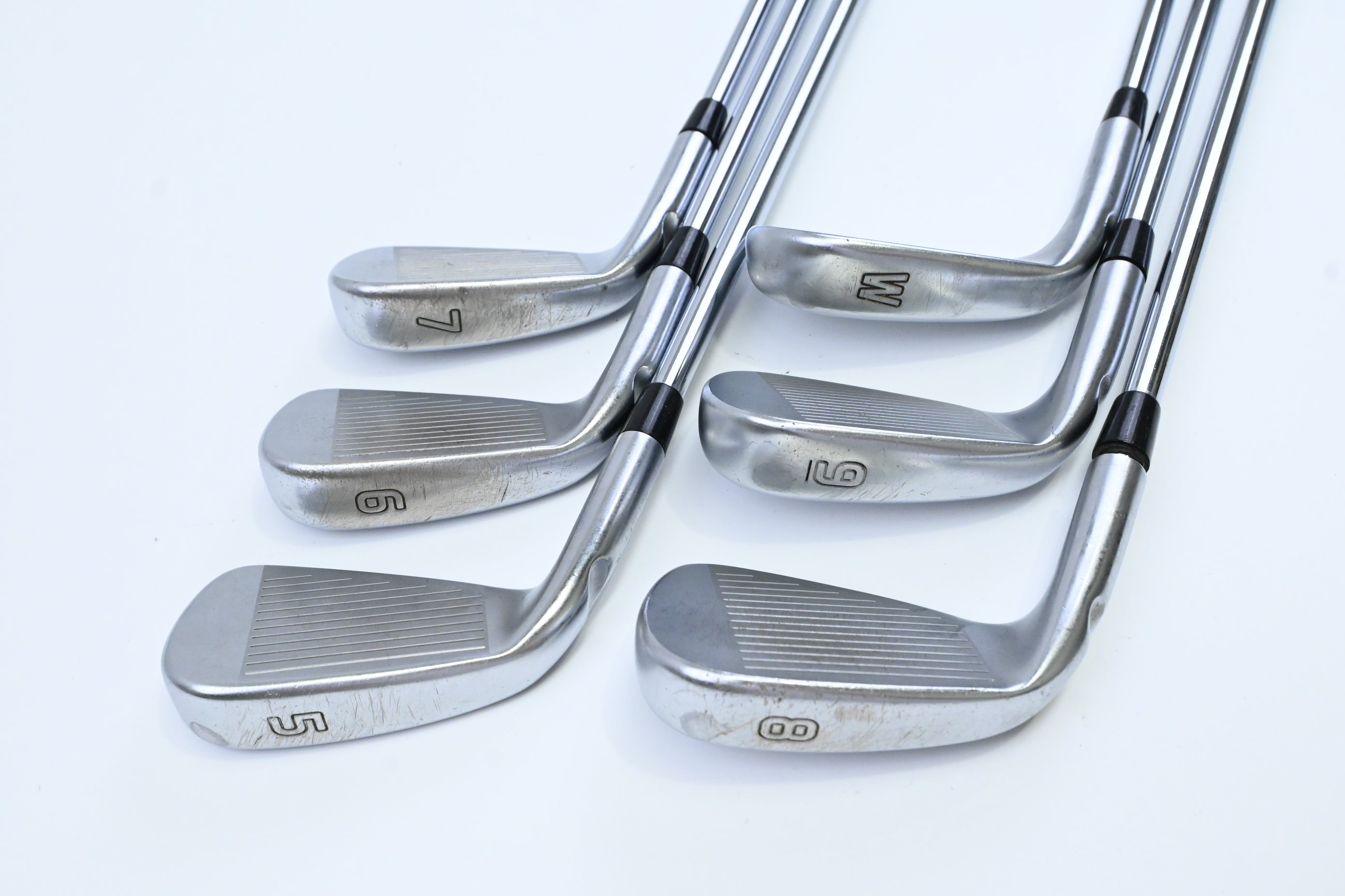 Ping i210 Irons / 5-PW / Blue Dot / Regular Flex Ping AWT 2.0 Shafts