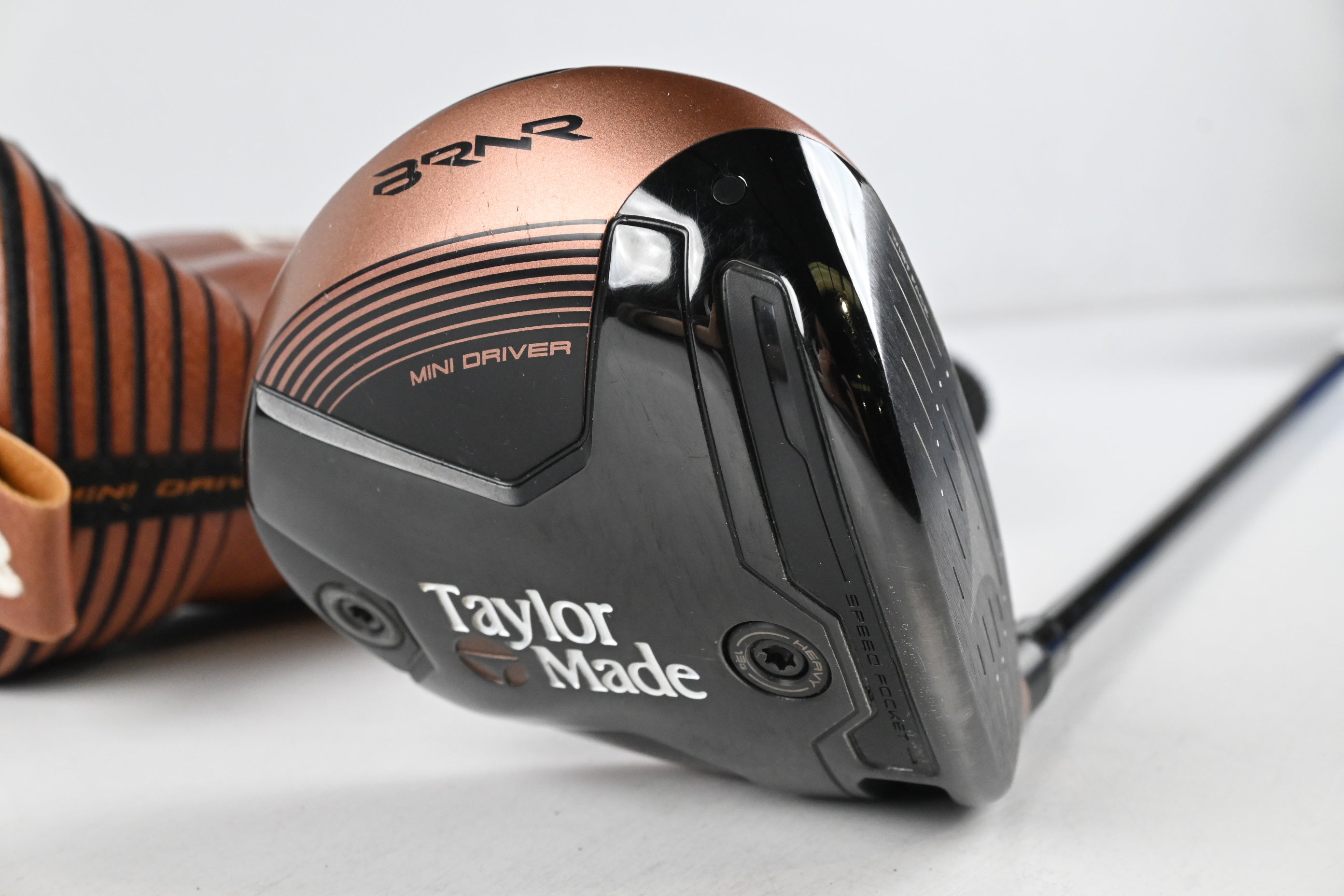 Taylormade BRNR Copper Mini Driver / 11.5 Degree / X-Flex HZRDUS Black 70 Shaft
