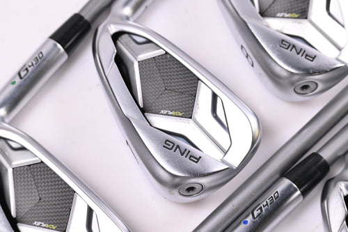 Ping G430 Irons / 6-PW+45°+50° / Blue Dot / Senior Flex Ping Alta Quick 35 Shafts