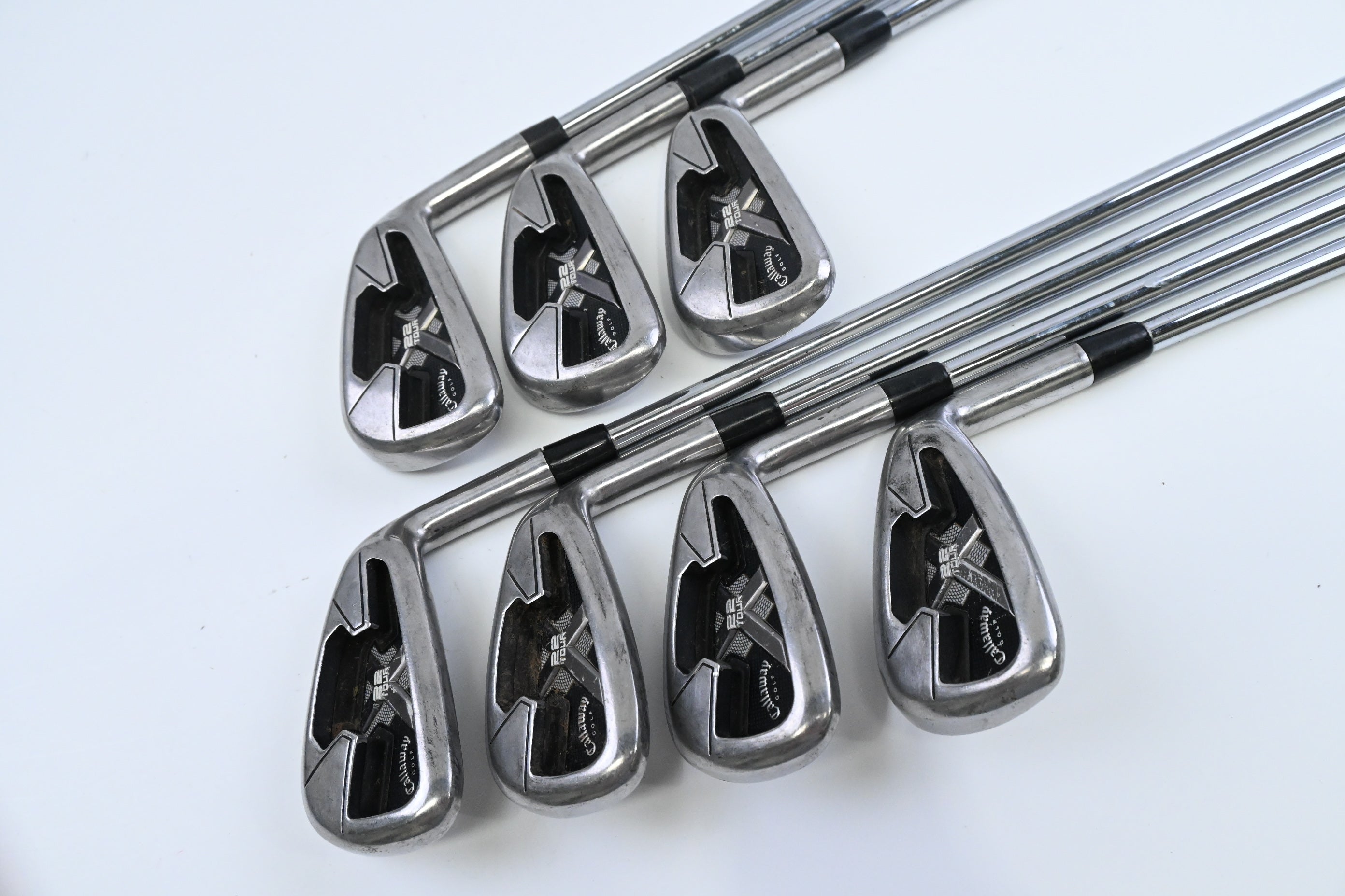 Callaway X-22 Tour Irons / 4-PW / Stiff Flex Steel Shaft