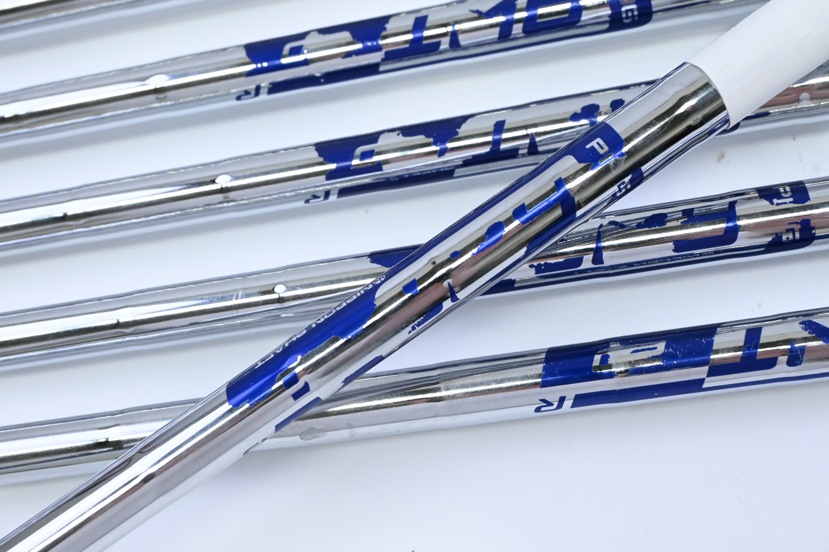 Ping i210 Irons / 5-PW / Blue Dot / Regular Flex Ping AWT 2.0 Shafts