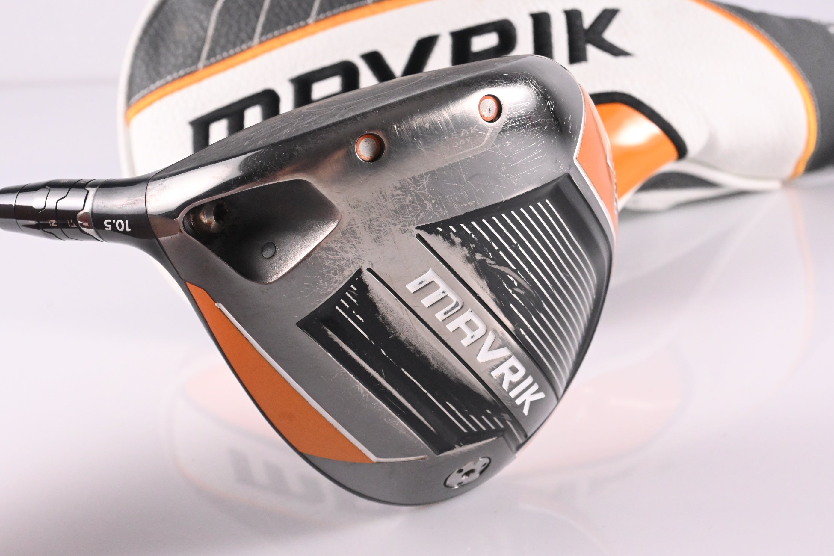 Left Hand Callaway Mavrik Driver / 10.5 Degree / Regular Flex Evenflow Riptide