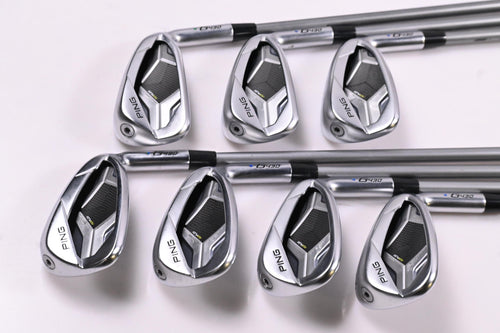 Ping G430 Irons / 6-PW+45°+50° / Blue Dot / Senior Flex Ping Alta Quick 35 Shafts