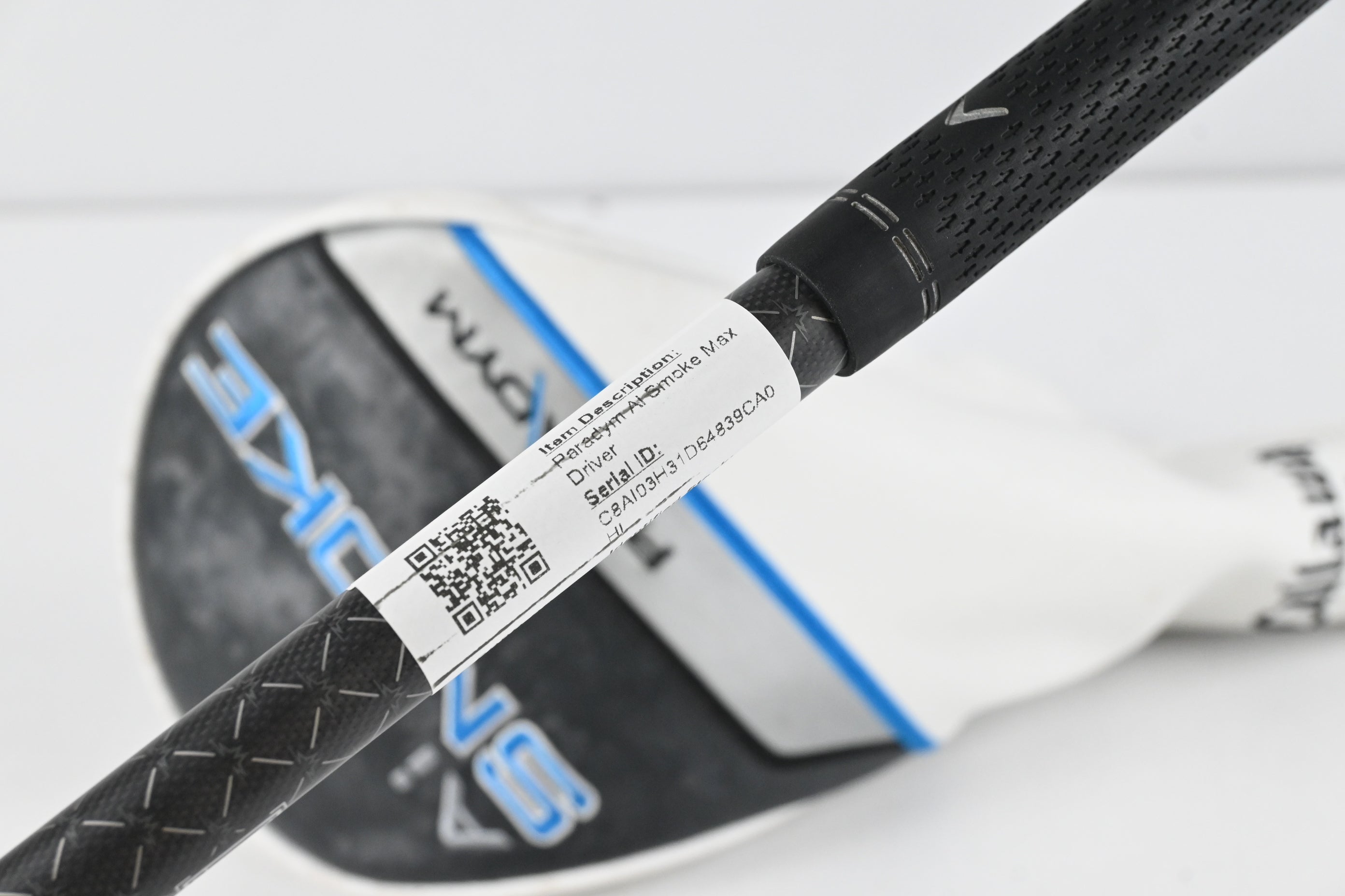 Callaway Paradym Ai Smoke Max Driver / 10.5 Degree / Regular Flex Tensei AV Blue