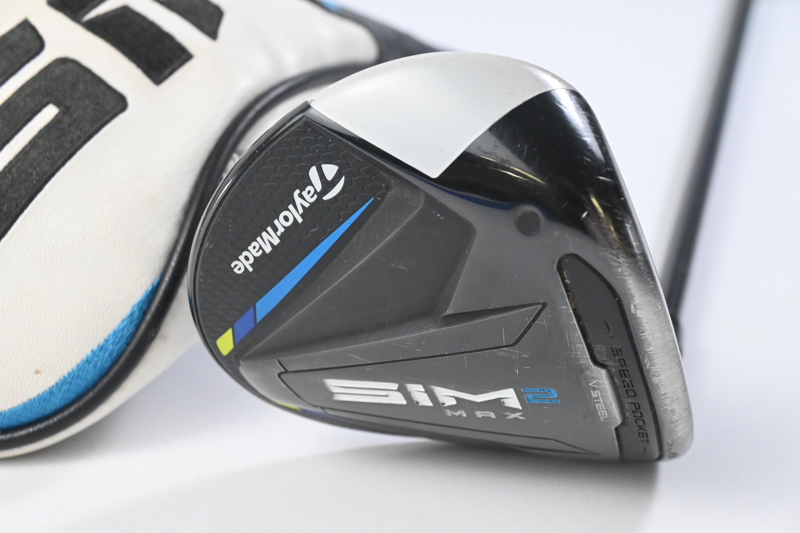 Taylormade SIM2 Max #3 Wood / 15 Degree / Stiff Flex HZRDUS Black 60 Shaft