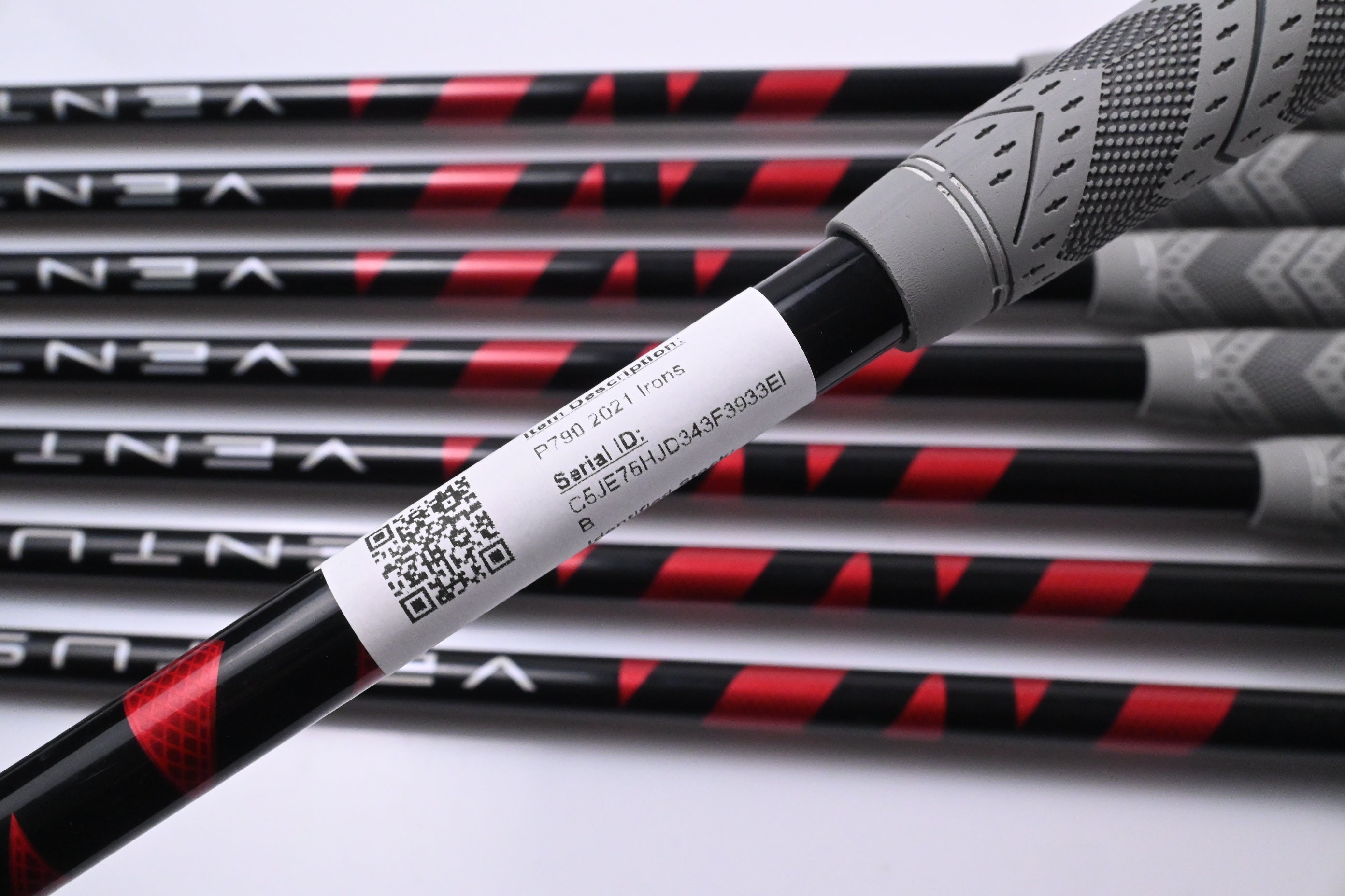 Taylormade P790 2021 Irons / 4-PW+GW / Stiff Flex Ventus Red 7 Shafts