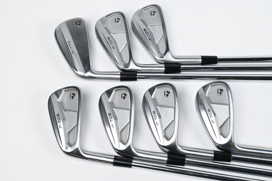 Left Hand Taylormade P.7CB Irons / 4-PW / Stiff Flex KBS Tour Shafts