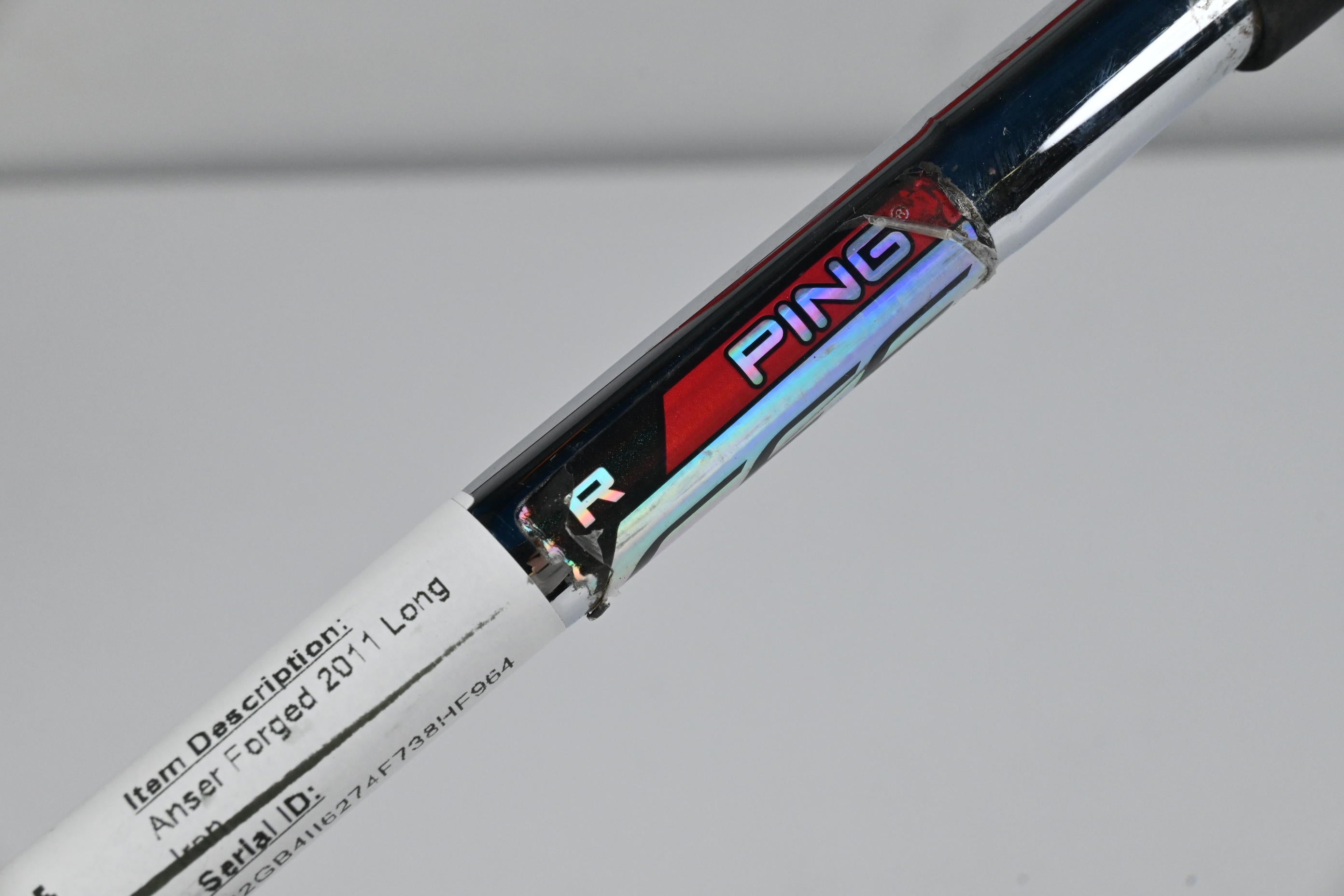 Ping Anser Forged 2011 #4 Iron / 24 Degree / Regular Flex Ping CFS Shaft