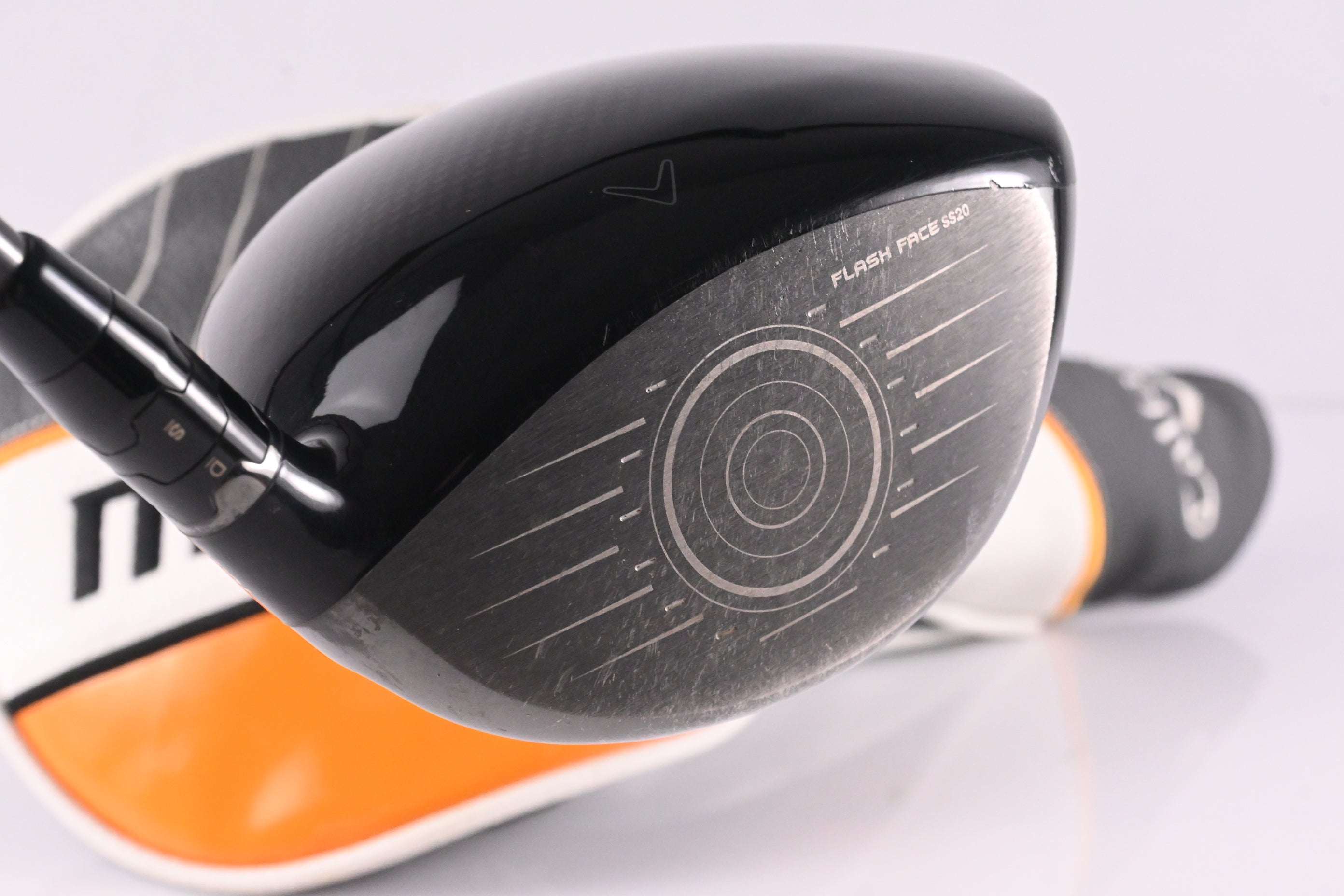 Left Hand Callaway Mavrik Driver / 10.5 Degree / Regular Flex Evenflow Riptide