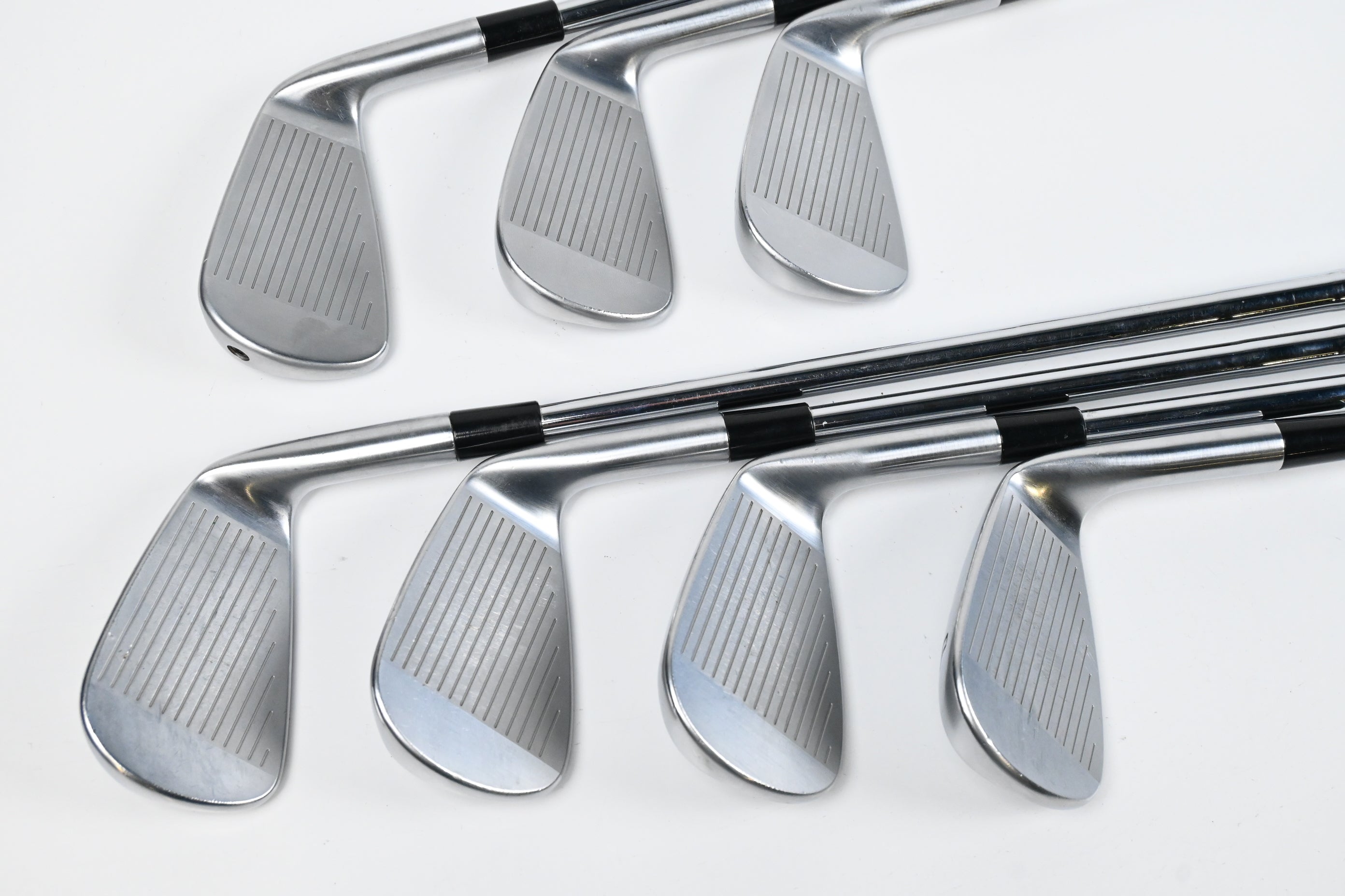 Left Hand Taylormade P.7CB Irons / 4-PW / Stiff Flex KBS Tour Shafts