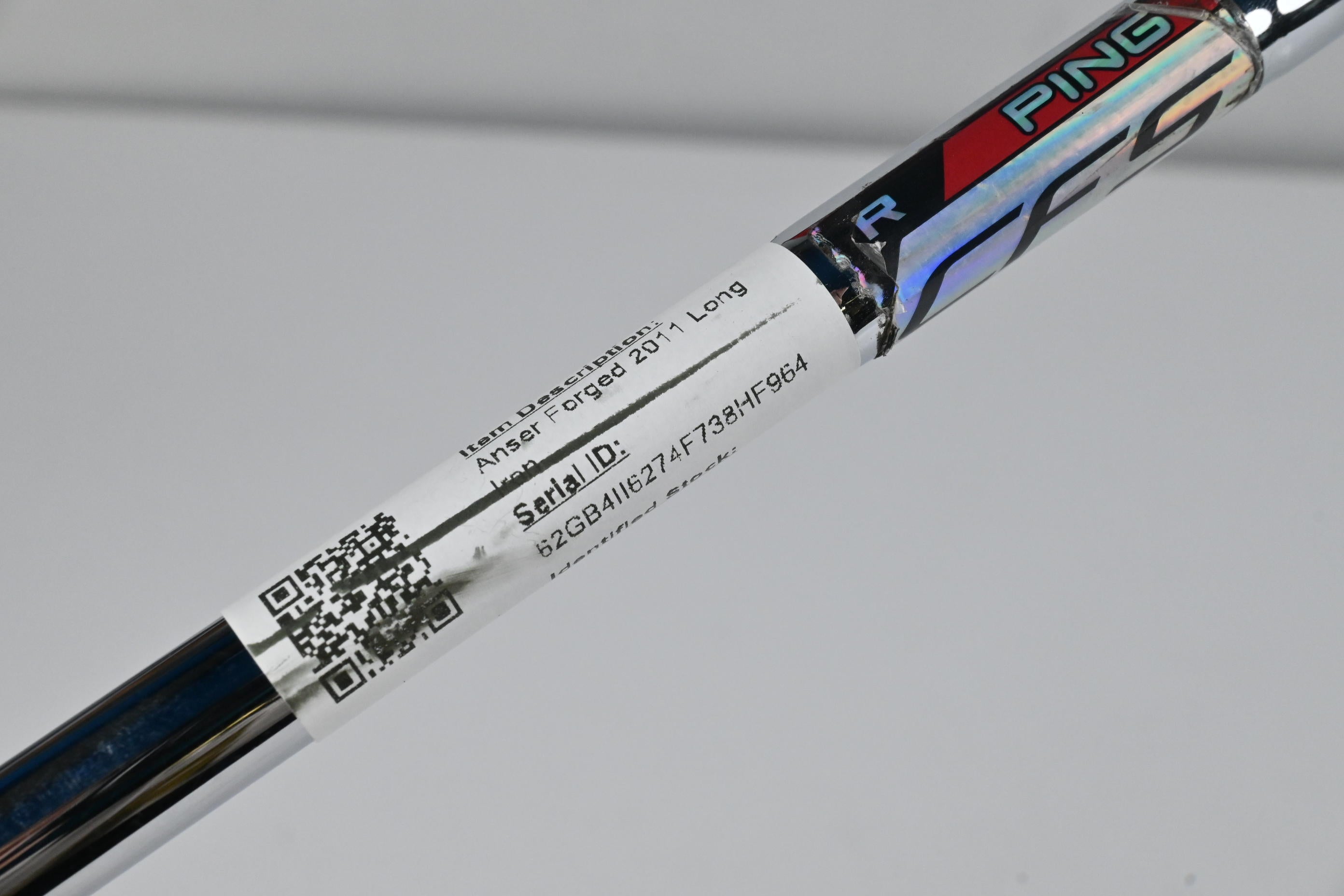 Ping Anser Forged 2011 #4 Iron / 24 Degree / Regular Flex Ping CFS Shaft