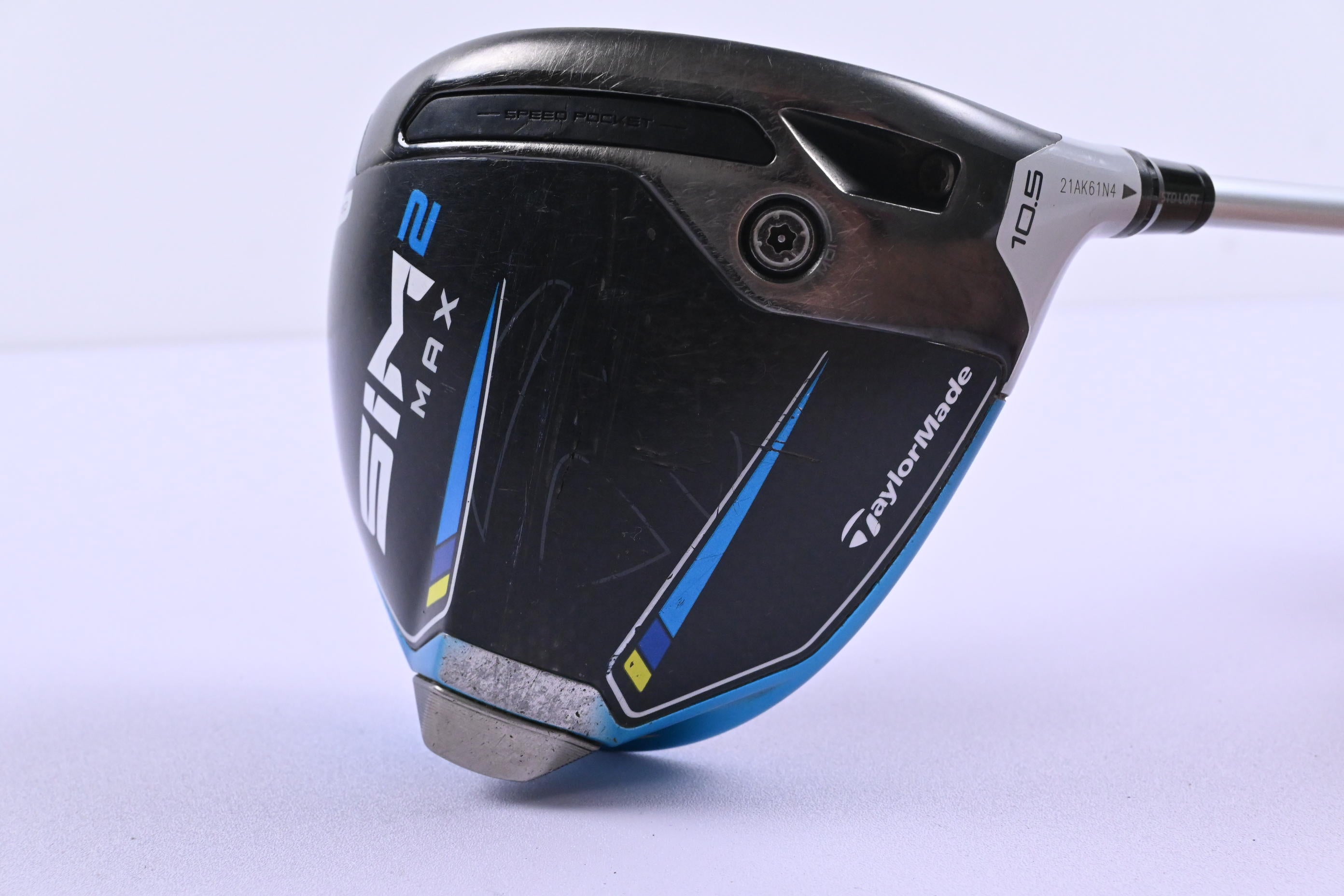 Taylormade SIM2 Max Driver / 10.5 Degree / Stiff Flex Tensei CK Blue 60 Shaft