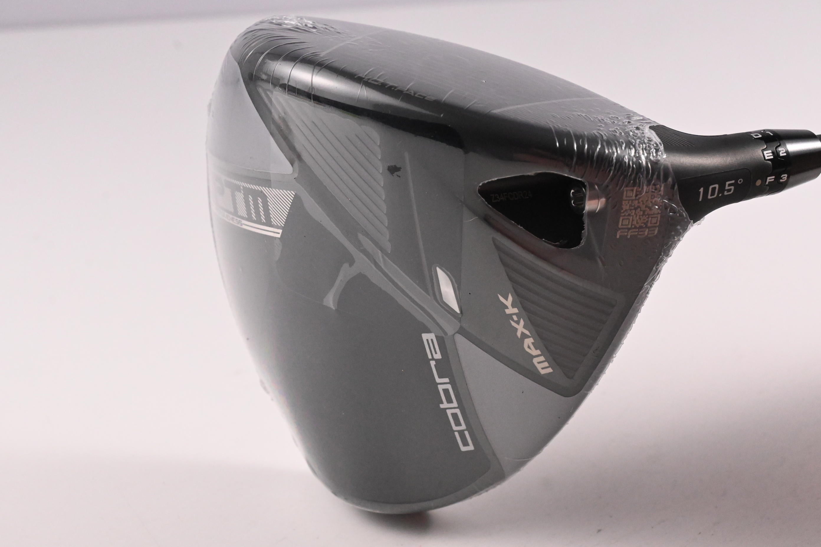 Cobra OPTM MAX-K Driver / 10.5 Degree / Stiff Flex Denali Frost Black 60 Shaft