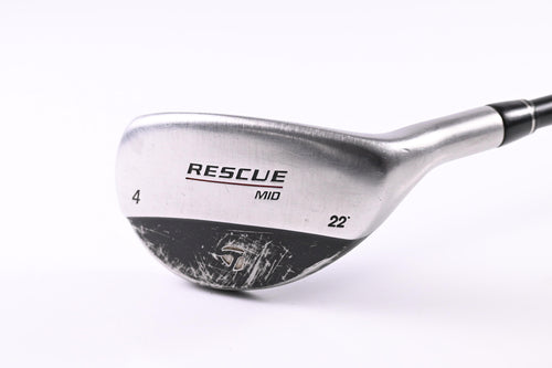Taylormade Rescue Mid #4 Hybrid / 22 Degree / Stiff Flex Taylormade UG 65 Shaft