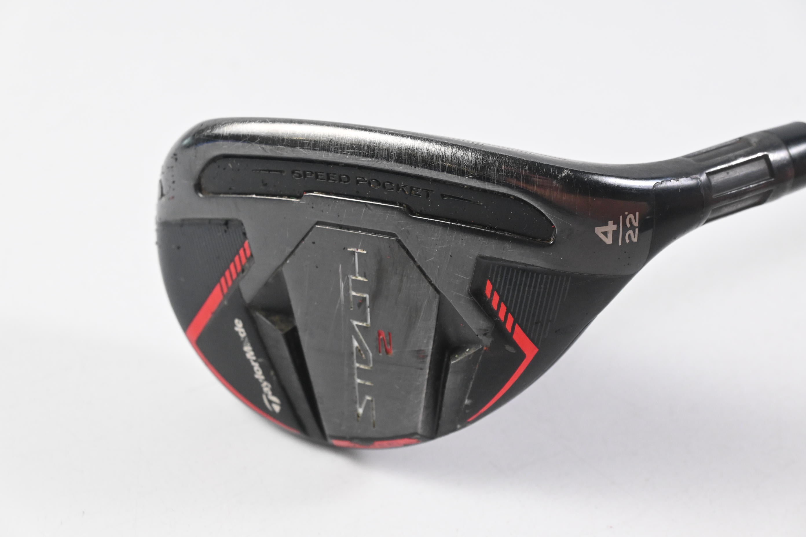 Taylormade Stealth 2 #4 Hybrid / 22 Degree / Stiff Flex Ventus TR Red 7 Shaft