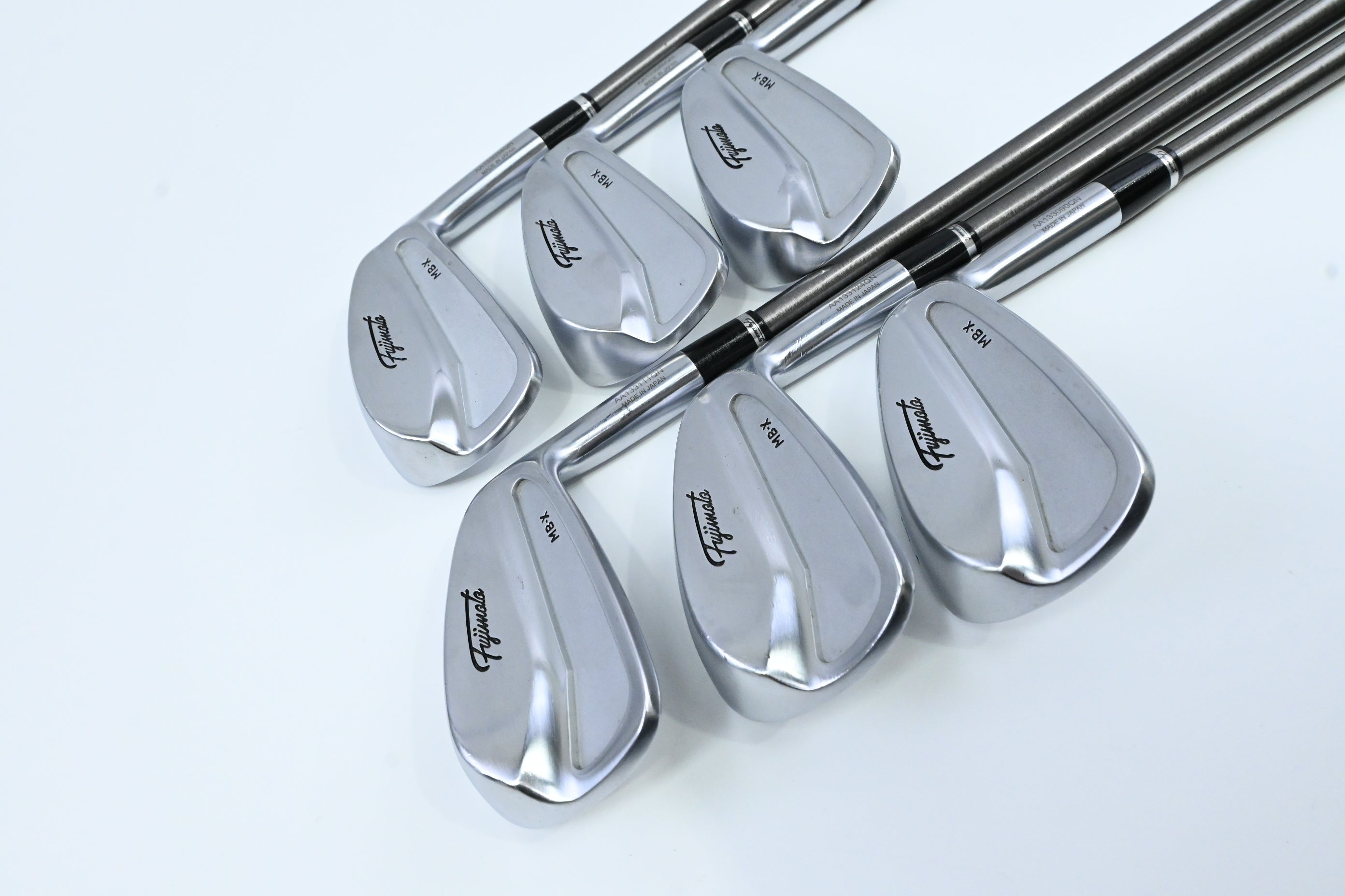 Fujimoto MB-X Irons / 5-PW / Regular Flex Steel Fiber 95 cw Shafts