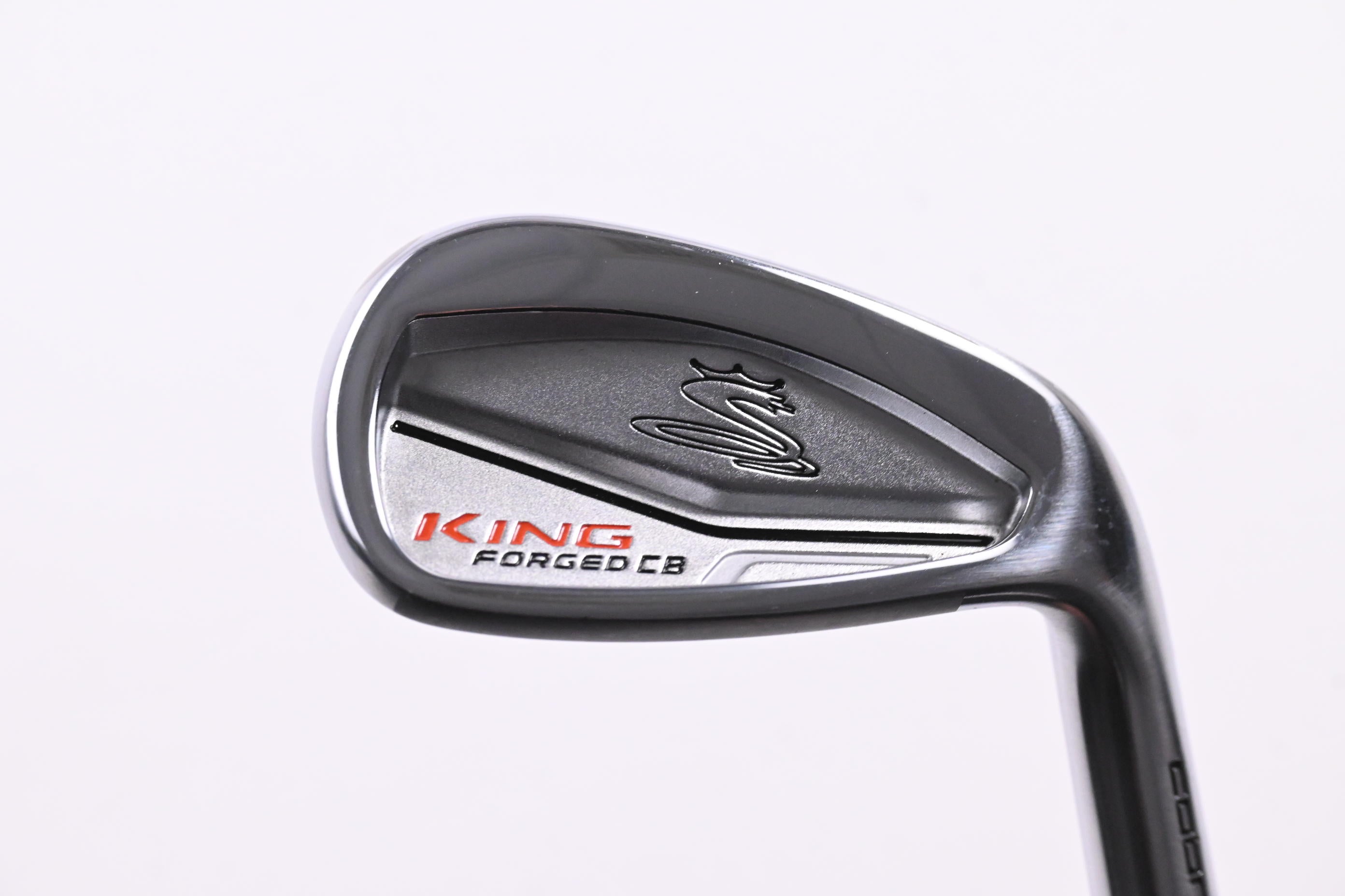 Cobra King Forged CB/MB Silver #9 Iron / Stiff Flex KBS Tour C-Taper Shaft