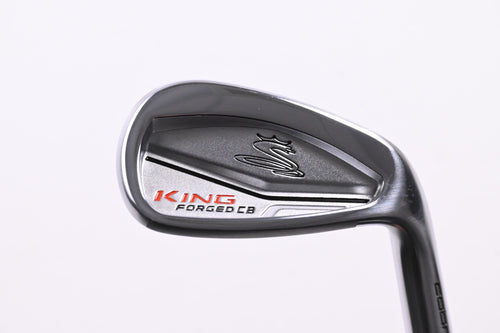 Cobra King Forged CB/MB Silver #9 Iron / Stiff Flex KBS Tour C-Taper Shaft