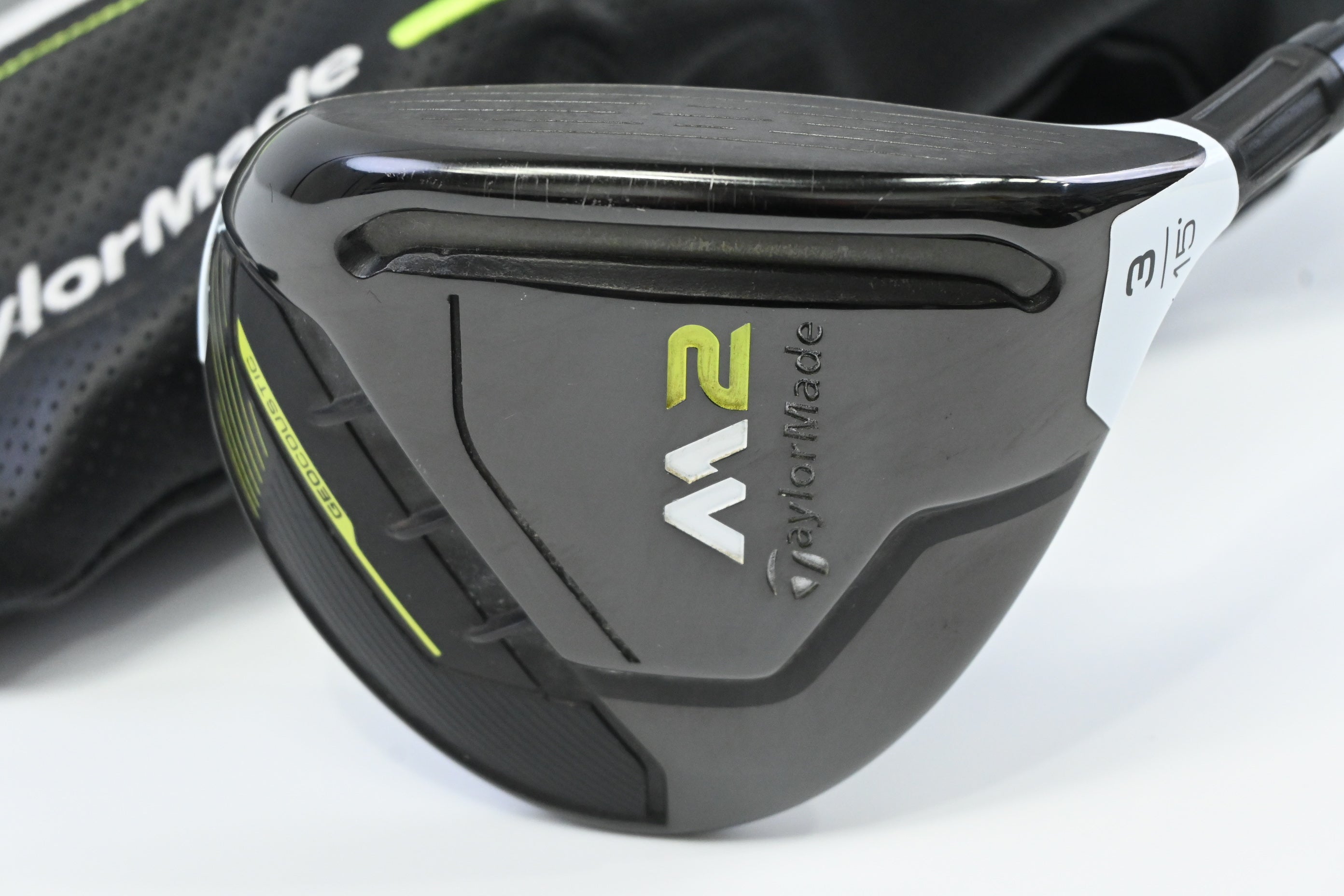Taylormade M2 2017 #3 Wood / 15 Degree / Stiff Flex Taylormade M2 Reax 65