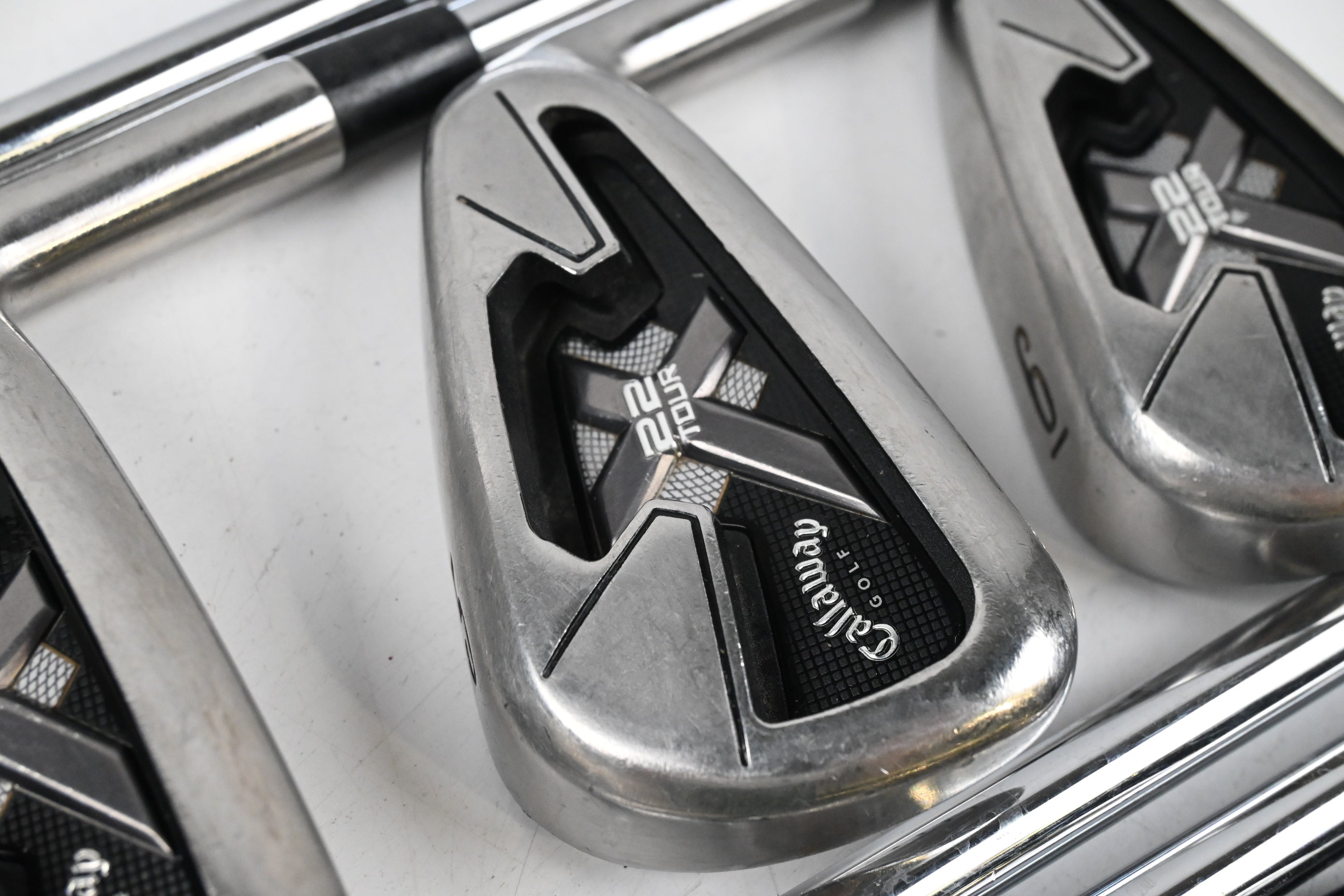 Callaway X-22 Tour Irons / 3-PW / Stiff Flex Steel Shafts