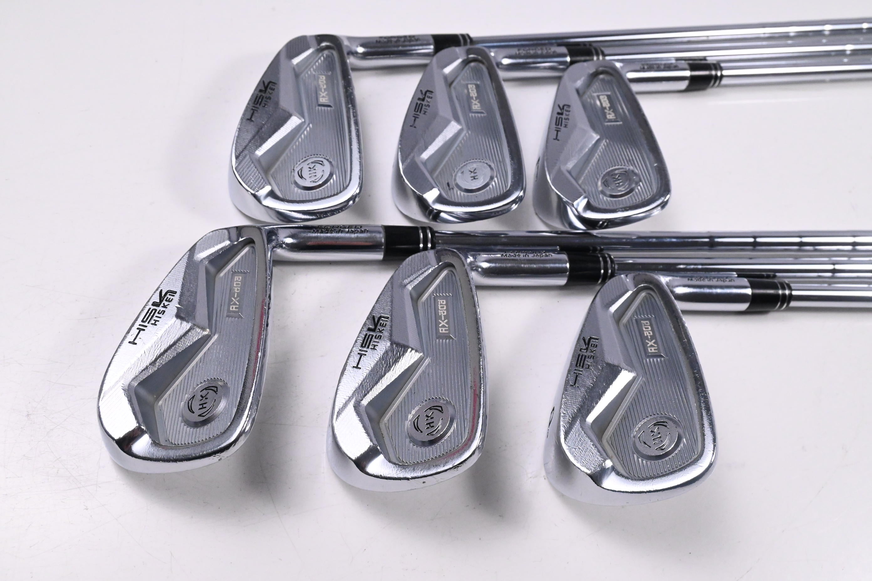 Hiskei AX-203 Irons / 5-PW / Stiff Flex KBS Tour 90 Shafts