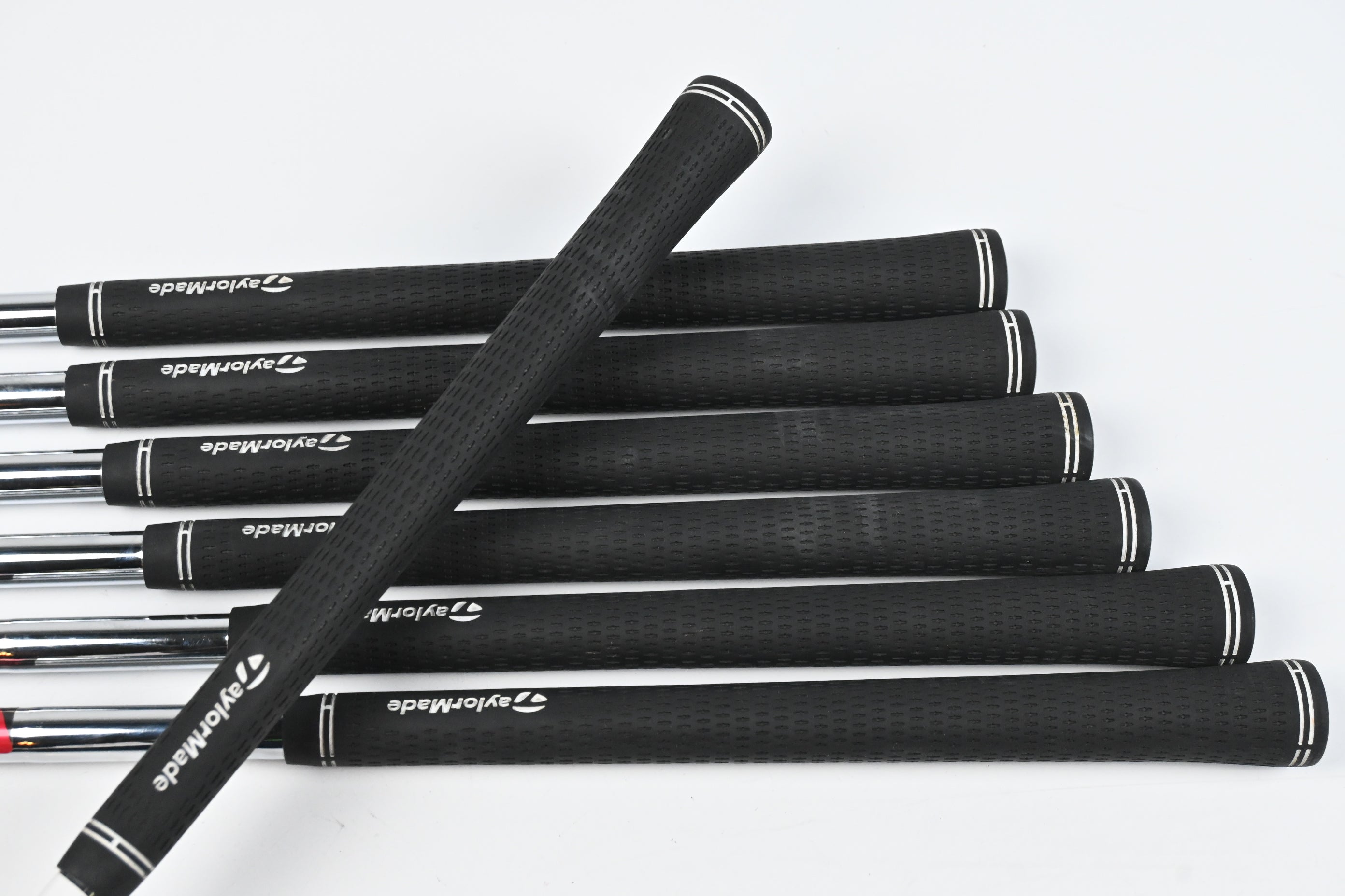 Left Hand Taylormade P.7CB Irons / 4-PW / Stiff Flex KBS Tour Shafts