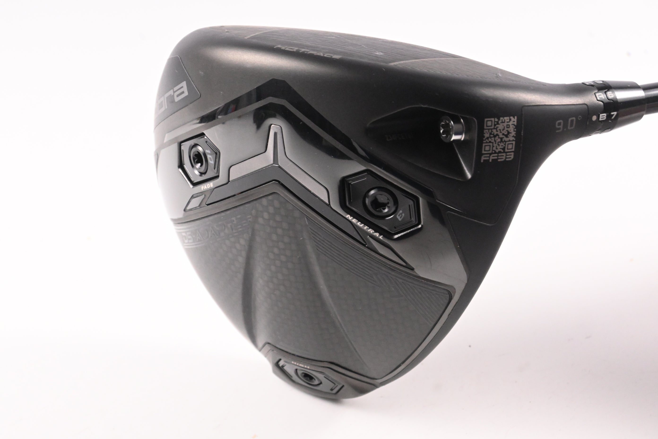 Cobra DS-Adapt LS Driver / 9 Degree / X-Flex Project X Denali Black 60 Shaft