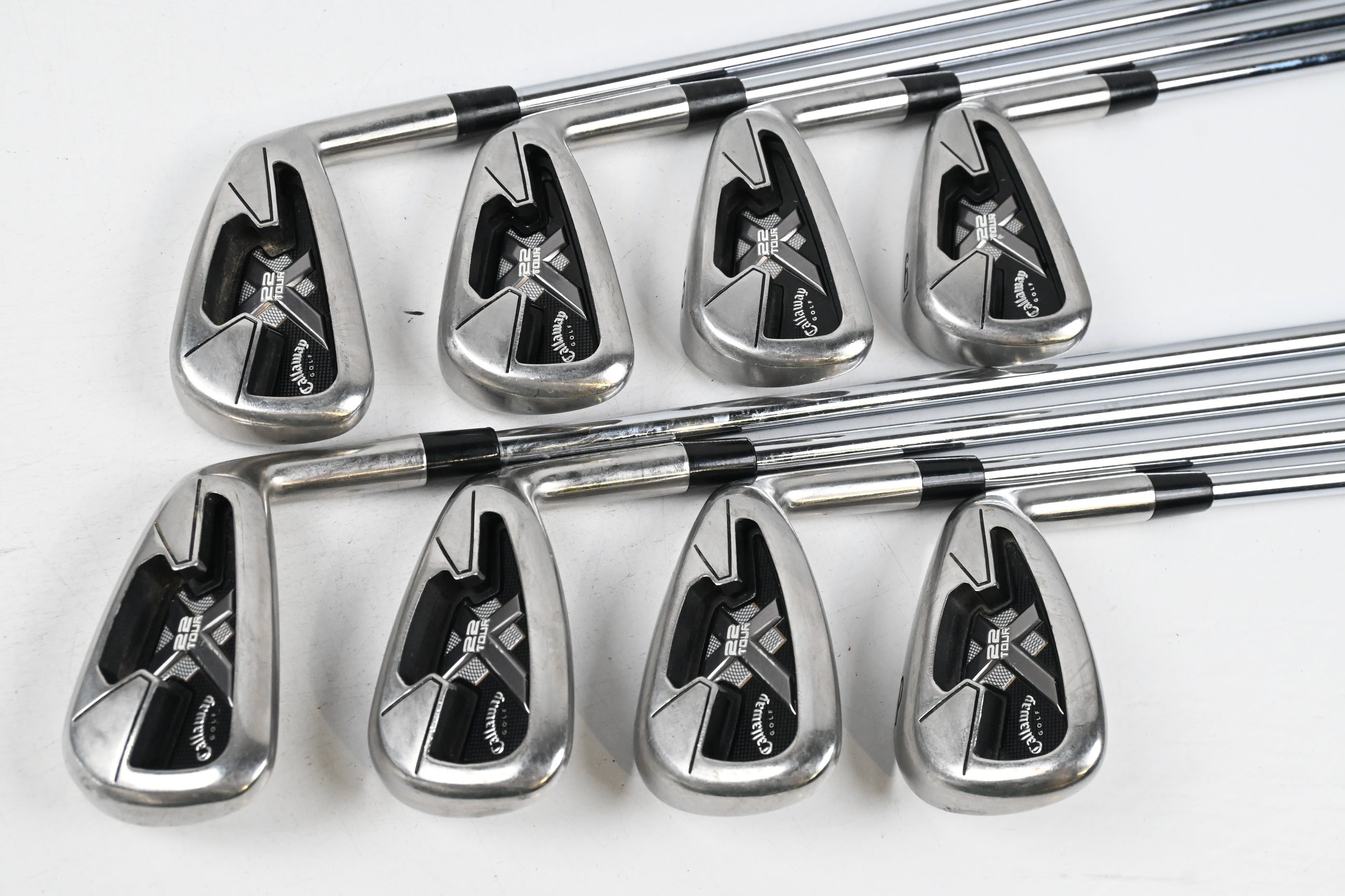 Callaway X-22 Tour Irons / 3-PW / Stiff Flex Steel Shafts