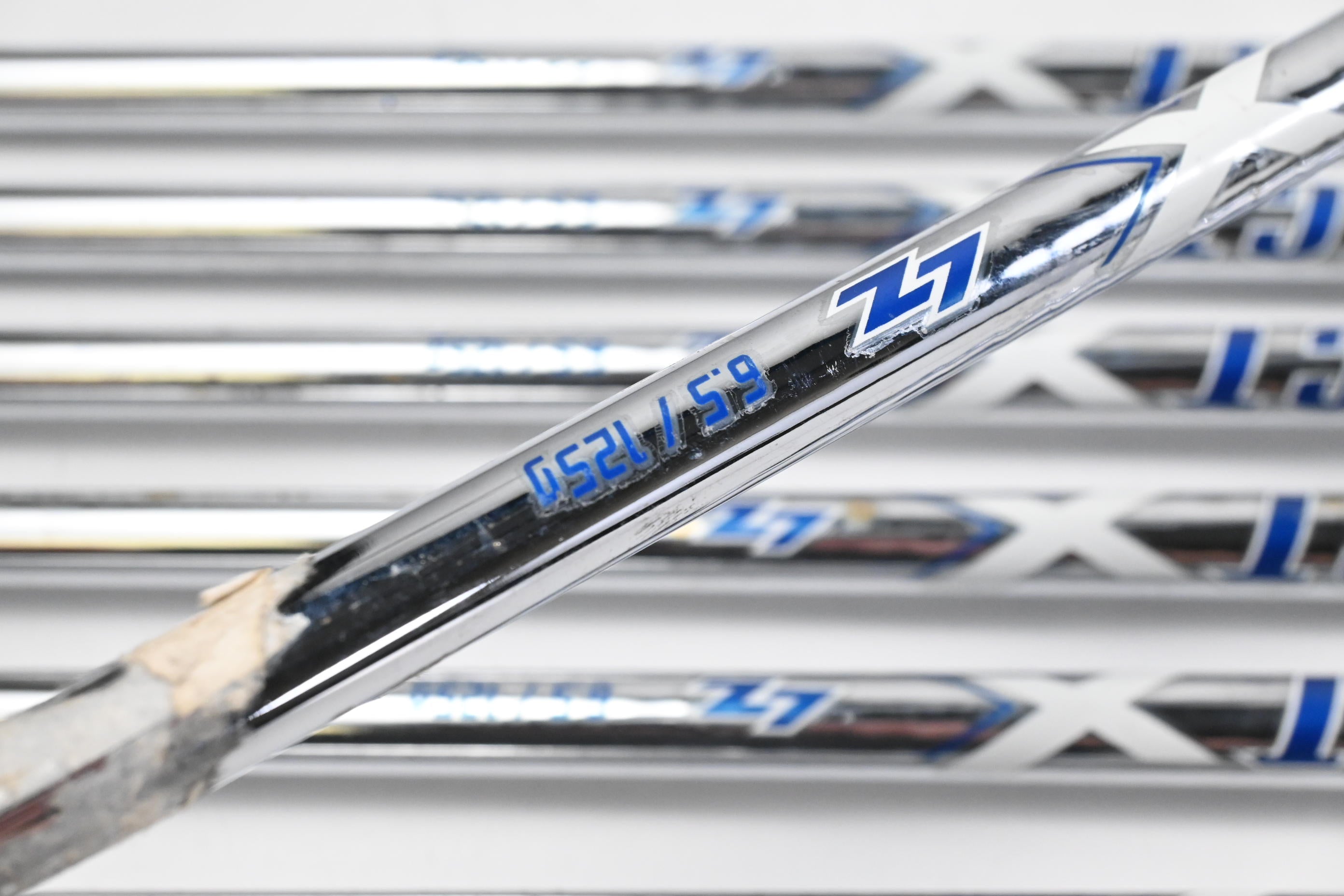 Mizuno MP-20 Blade Irons / 4-PW / X-Flex Project X LZ 125 Shafts