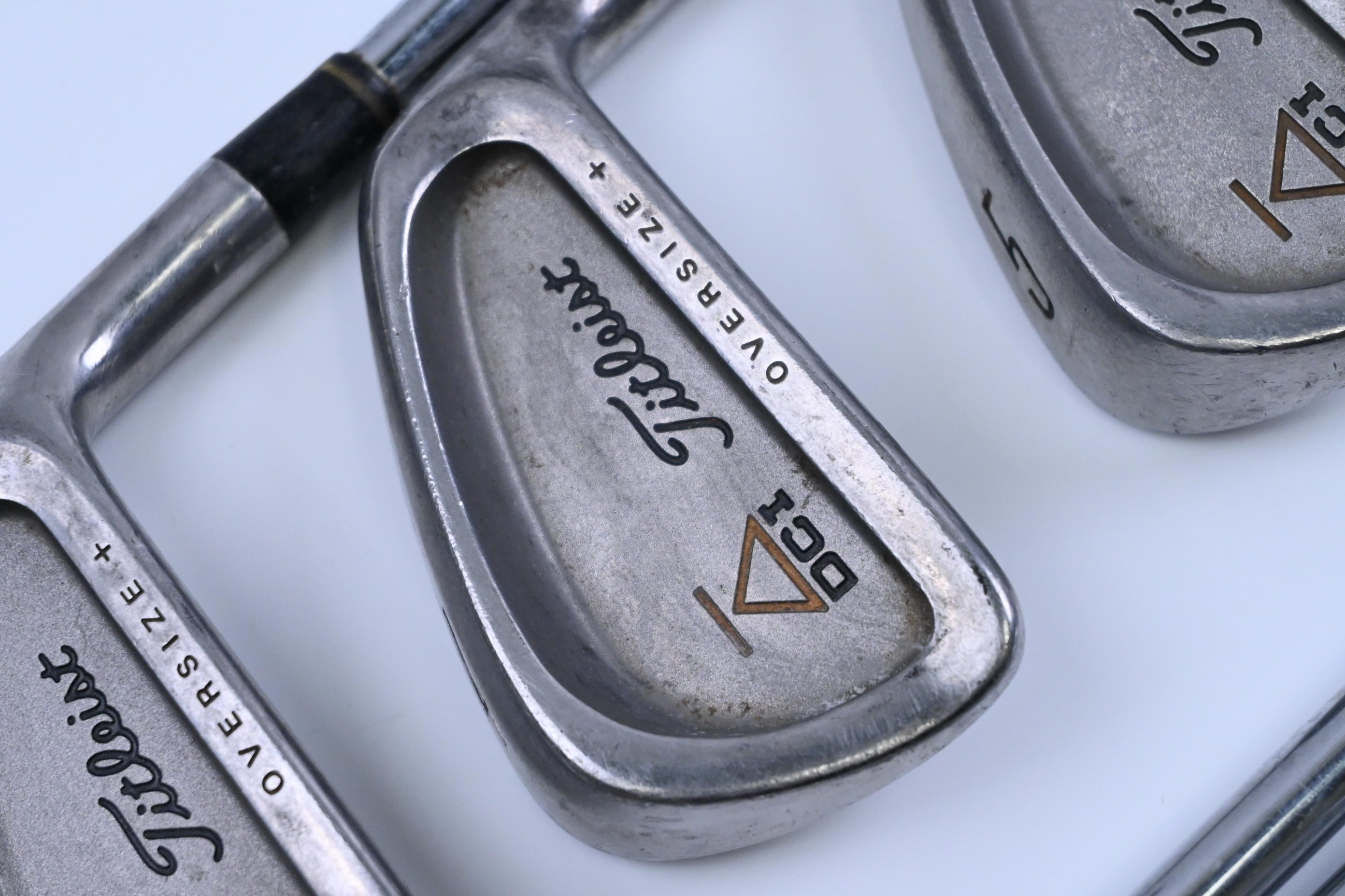 Titleist DCI Oversize+ Gold Irons / 3-PW+SW / Regular Flex Titleist Tri Spec