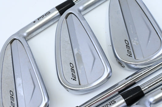 Ping i230 Irons / 4-PW / Black Dot / Stiff Flex Dynamic Gold S400 Shafts
