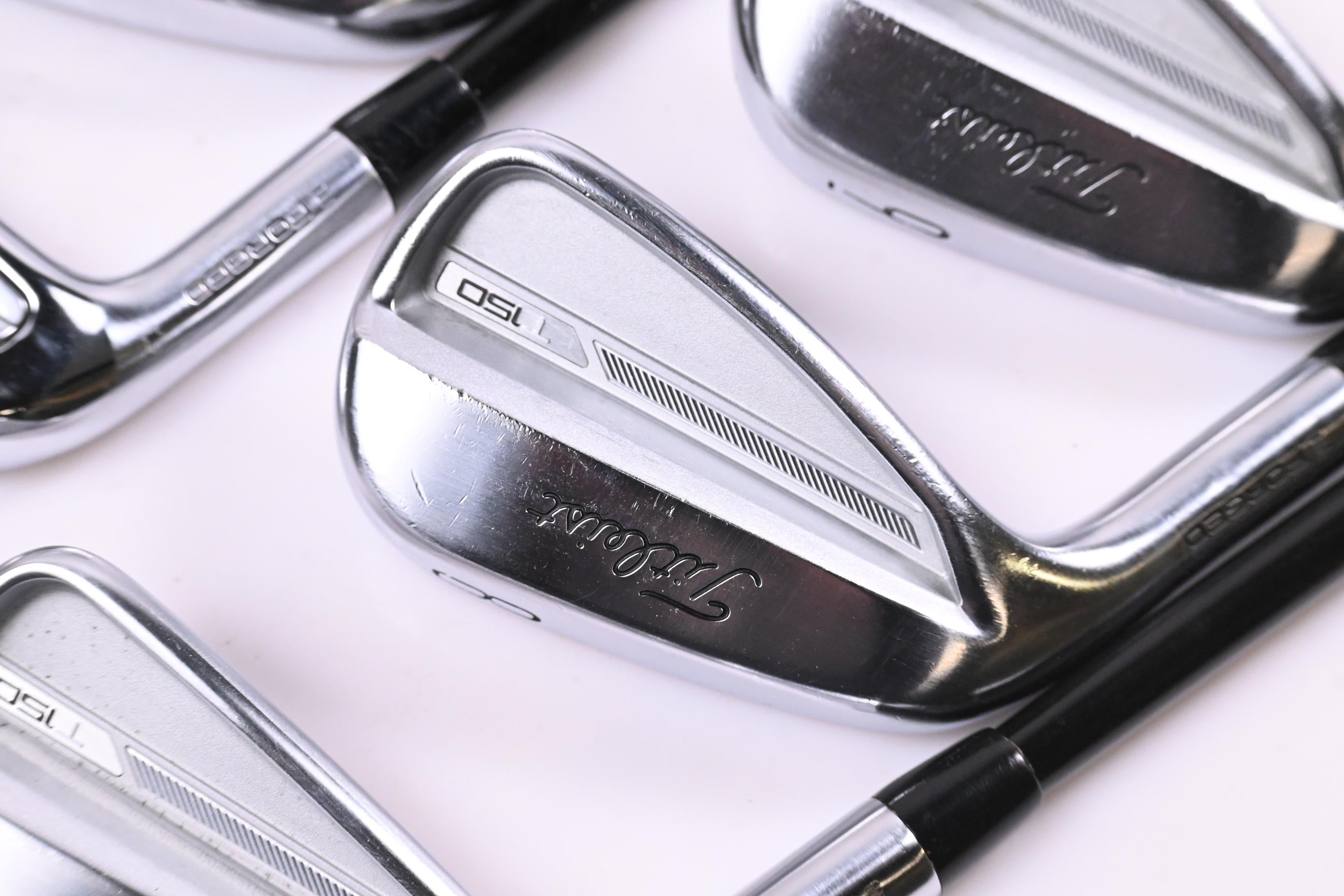 Left Hand Titleist T150/T200 Combo 2023 Irons / 5-9i / Stiff Flex Tensei AV Red