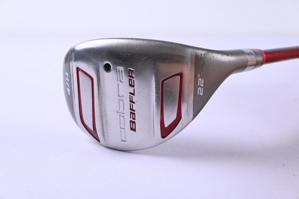 Cobra Baffler Red #4 Hybrid / 22 Degree / Regular Flex Cobra Baffler 53 Shaft