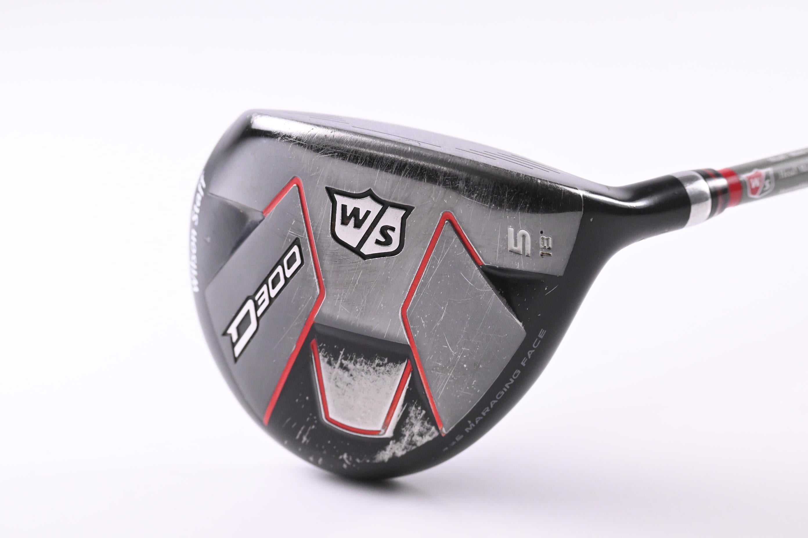 Wilson Staff D300 #5 Wood / 18 Degree / Regular Flex Matrix Ozik Speed Rulz 45