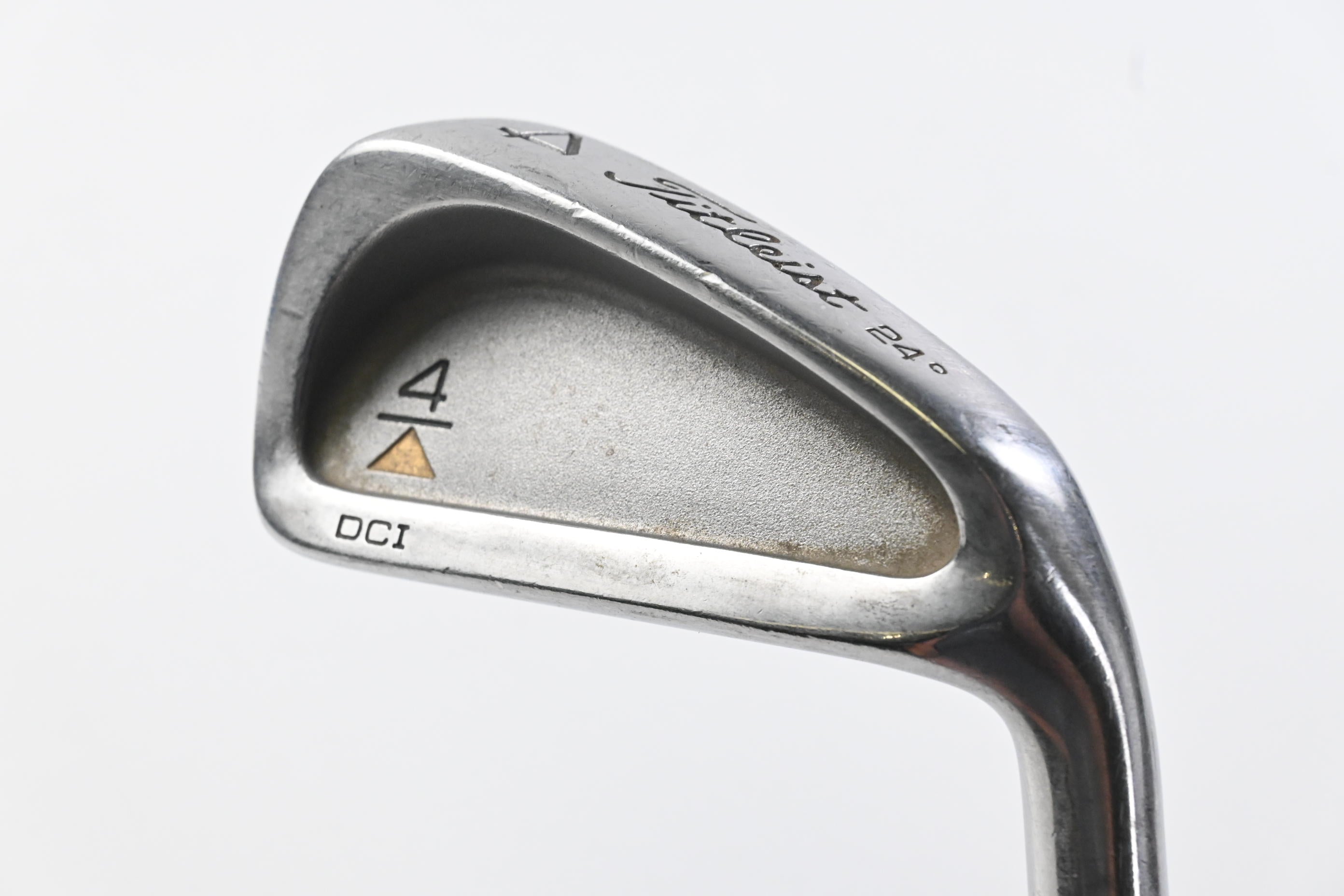 Titleist DCI Gold #4 Iron / 24 Degree / Regular Flex Titleist Tri-Spec Shaft